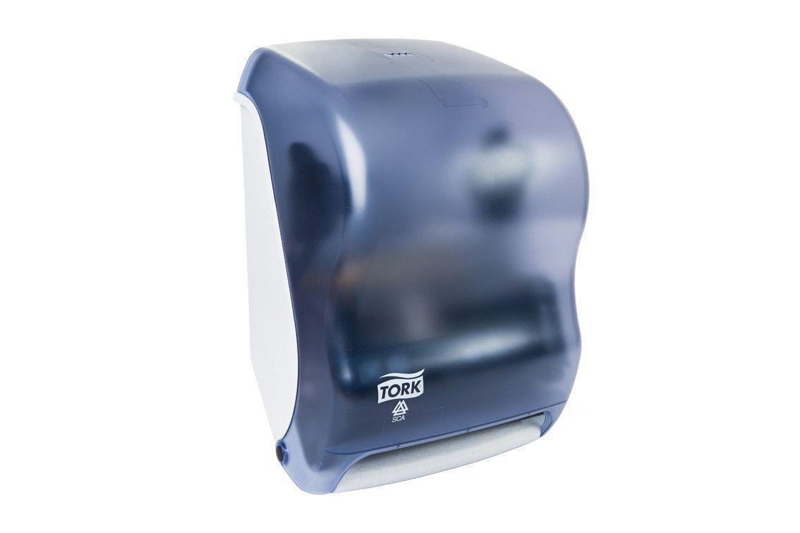 DISPENSADOR PISAMATIC TOALLA C/AUTOCORTE MANUAL / PILAS-0