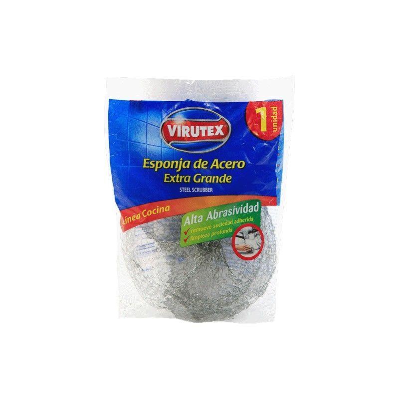 ESPONJA ACERO GRANDE CLASICA - VIRUTEX-0