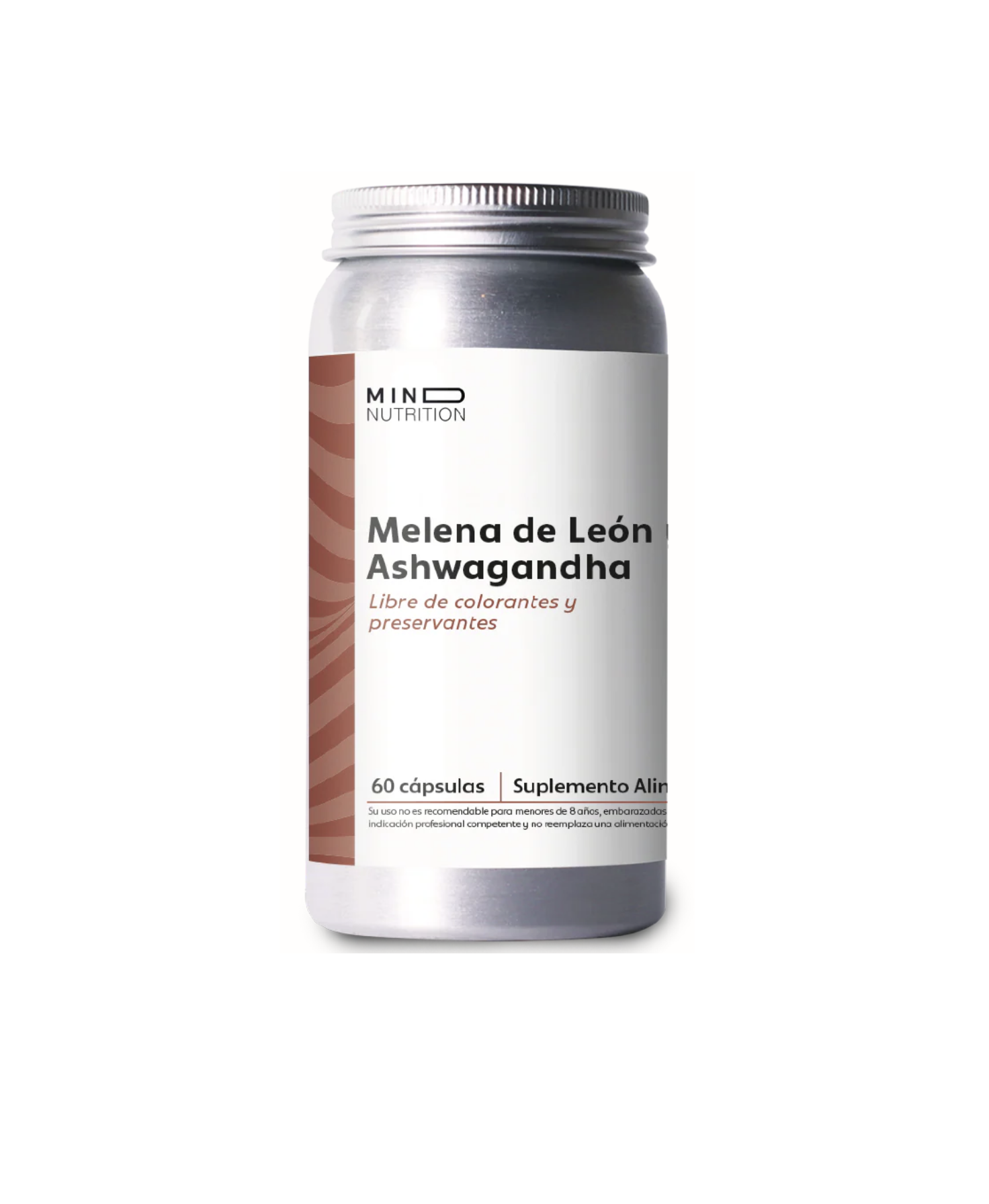 Melena de León + Ashwagandha, 60 cápsulas, Mind Nutrition-0