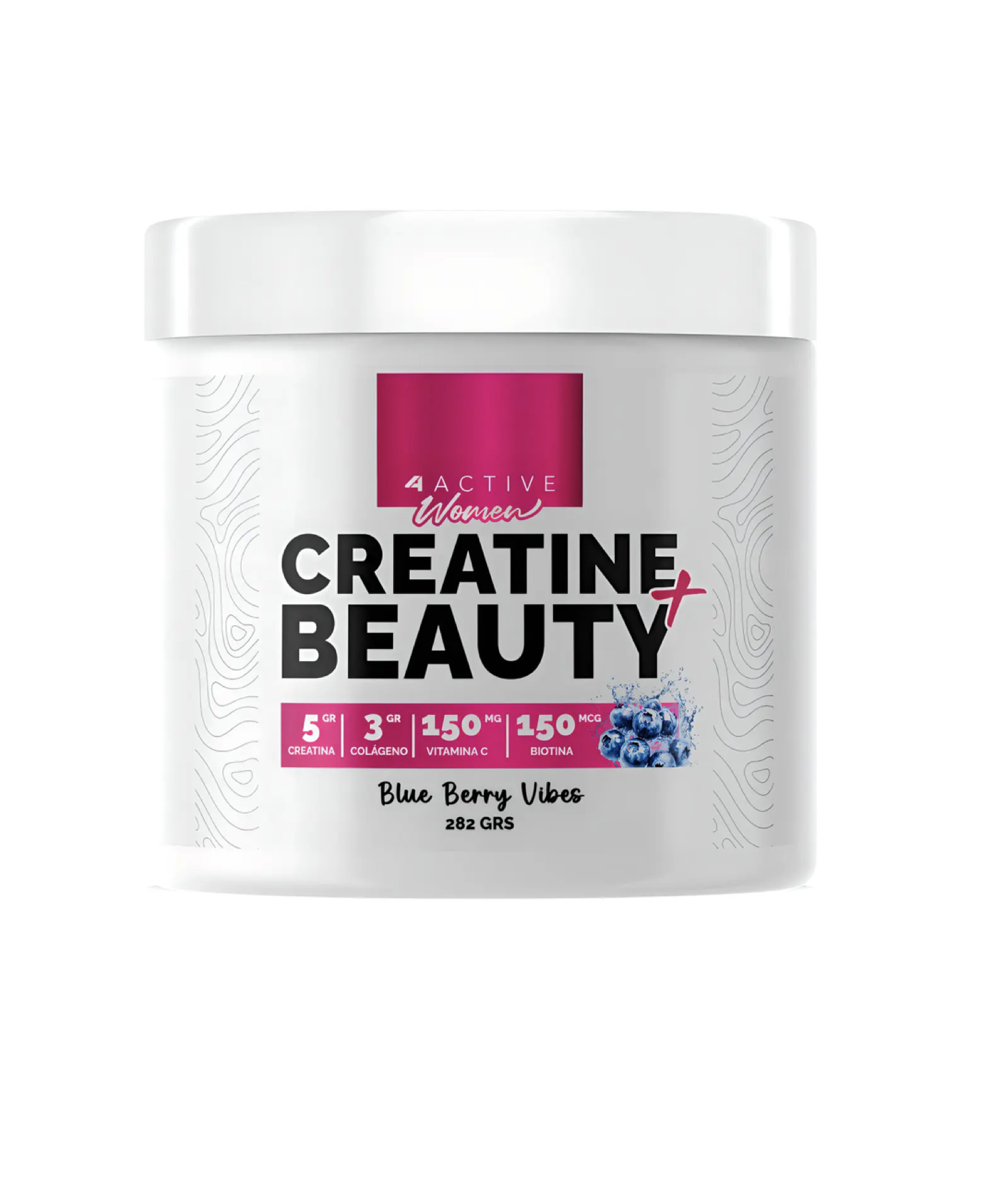 Creatin Beauty, Creatina con Colágeno, Vitamina C, Biotina, 4Active-0