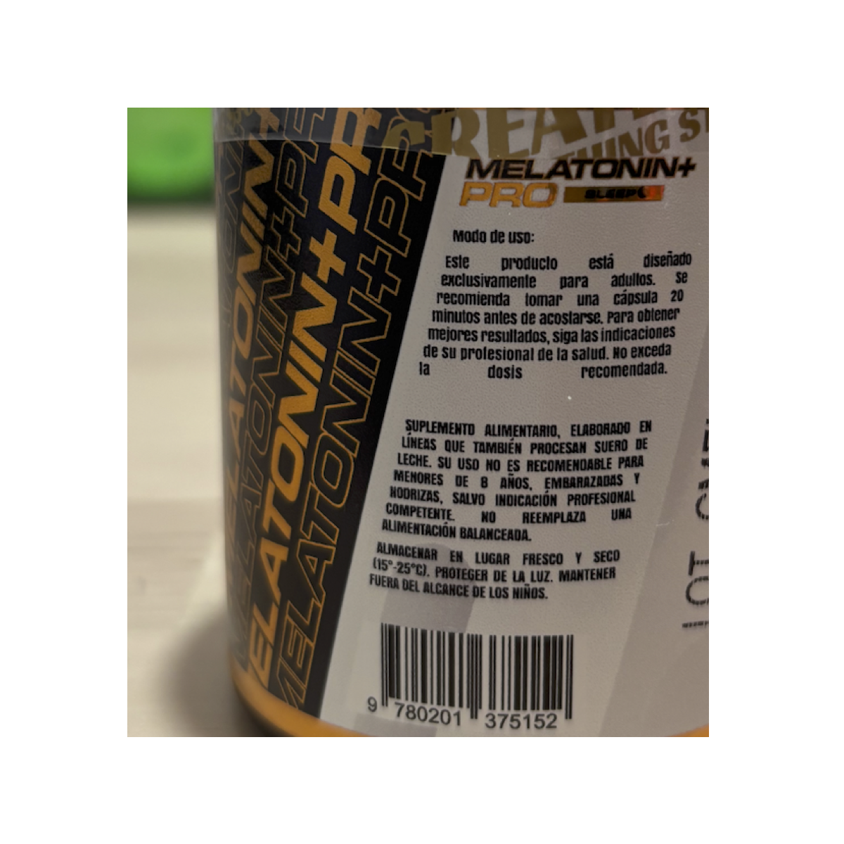 Para dormir, Melatonina 10 mg, Melatonin Pro, Greatlhete-2