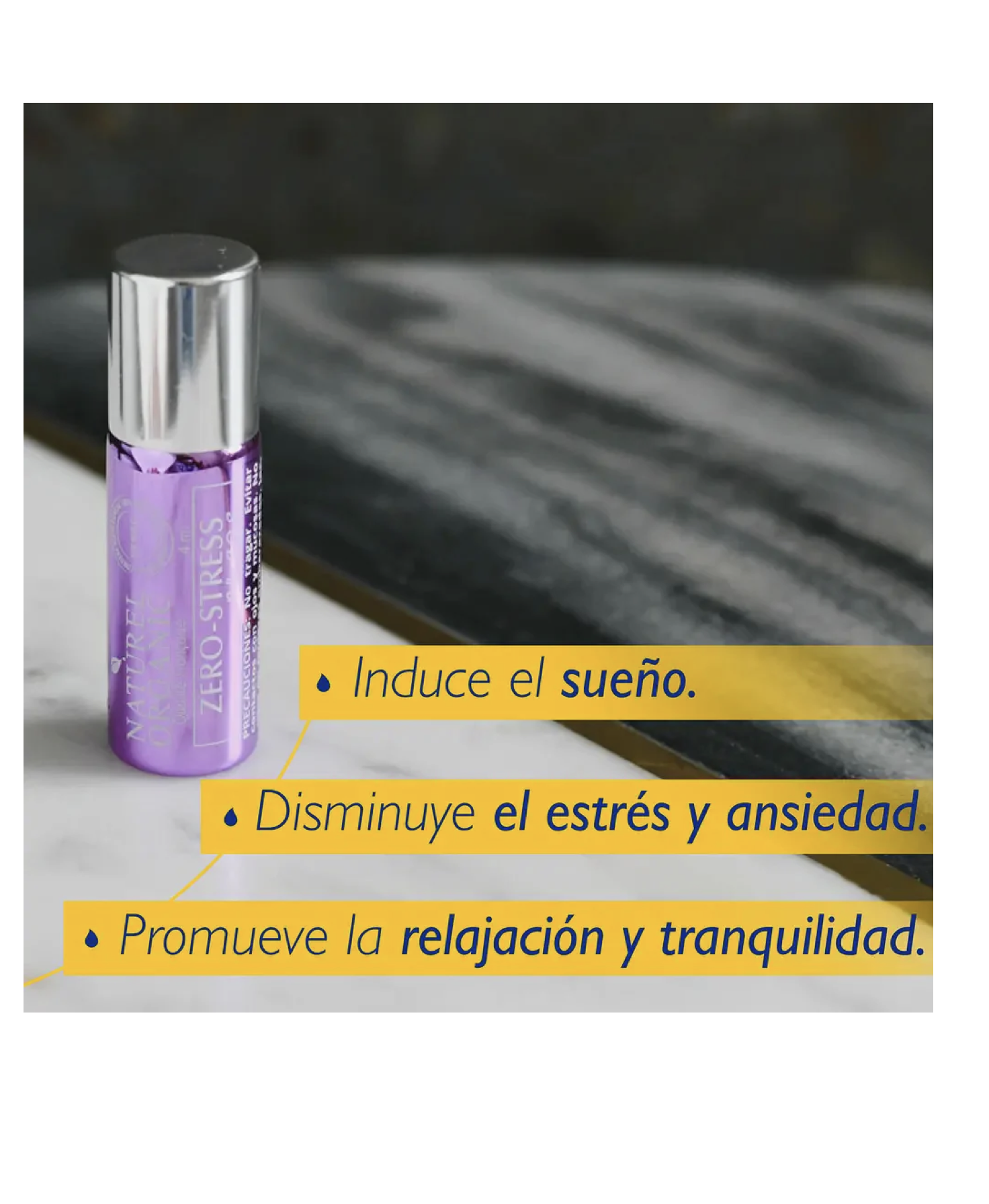 Roll on Zero Stress 4ml, Ansiedad y Estrés, Naturel Organic-2