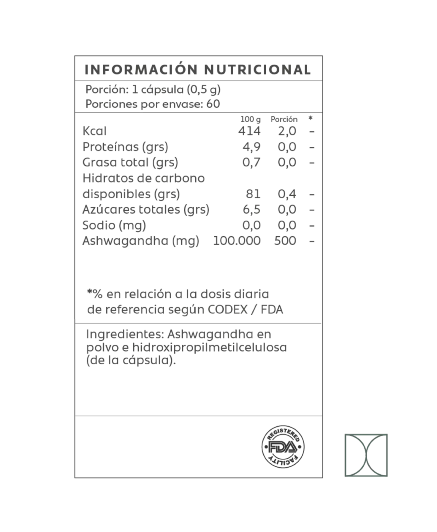 Ashwagandha, 500 mg, 60 cápsulas, Mind Nutrition-3