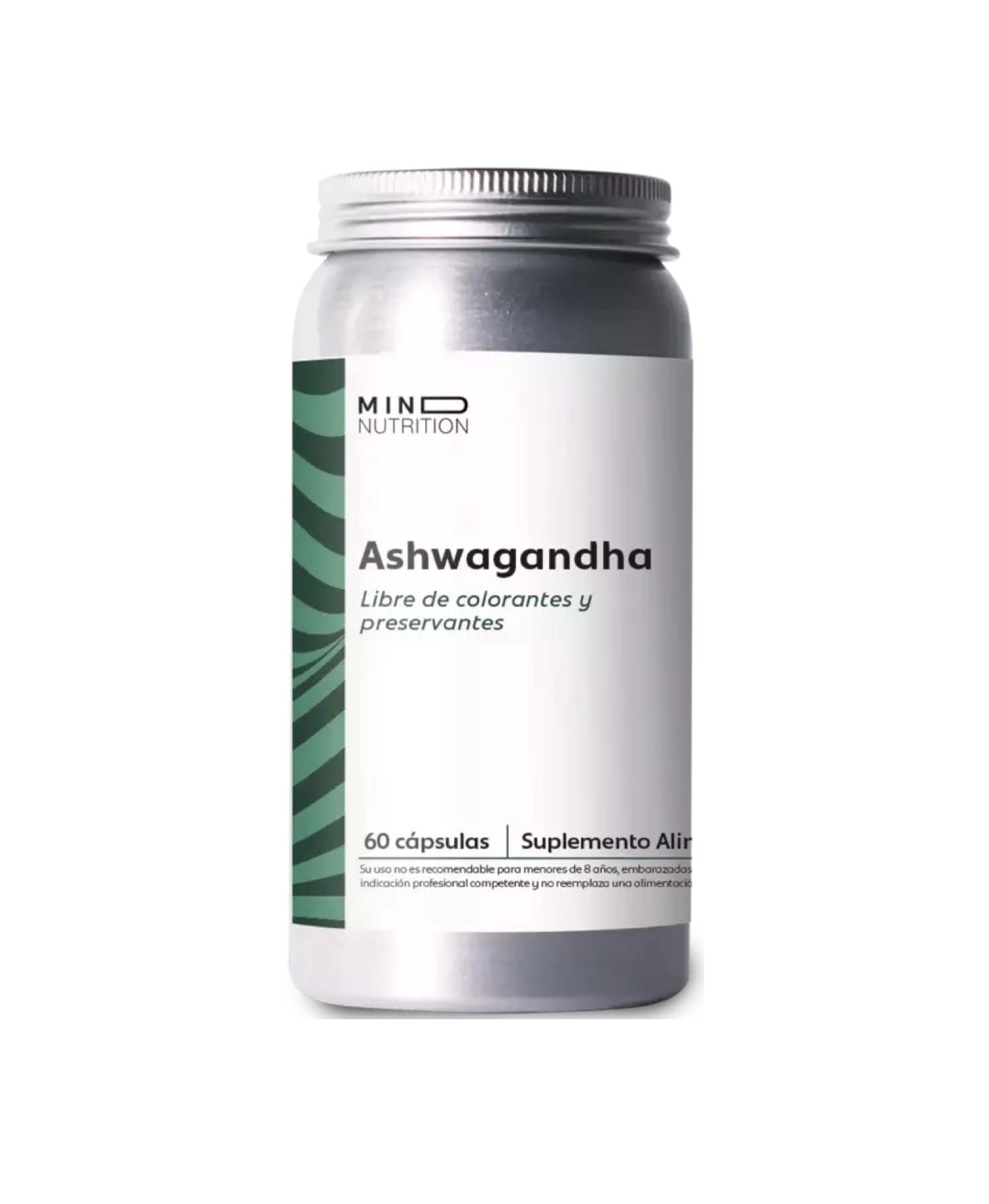 Ashwagandha, 500 mg, 60 cápsulas, Mind Nutrition-0