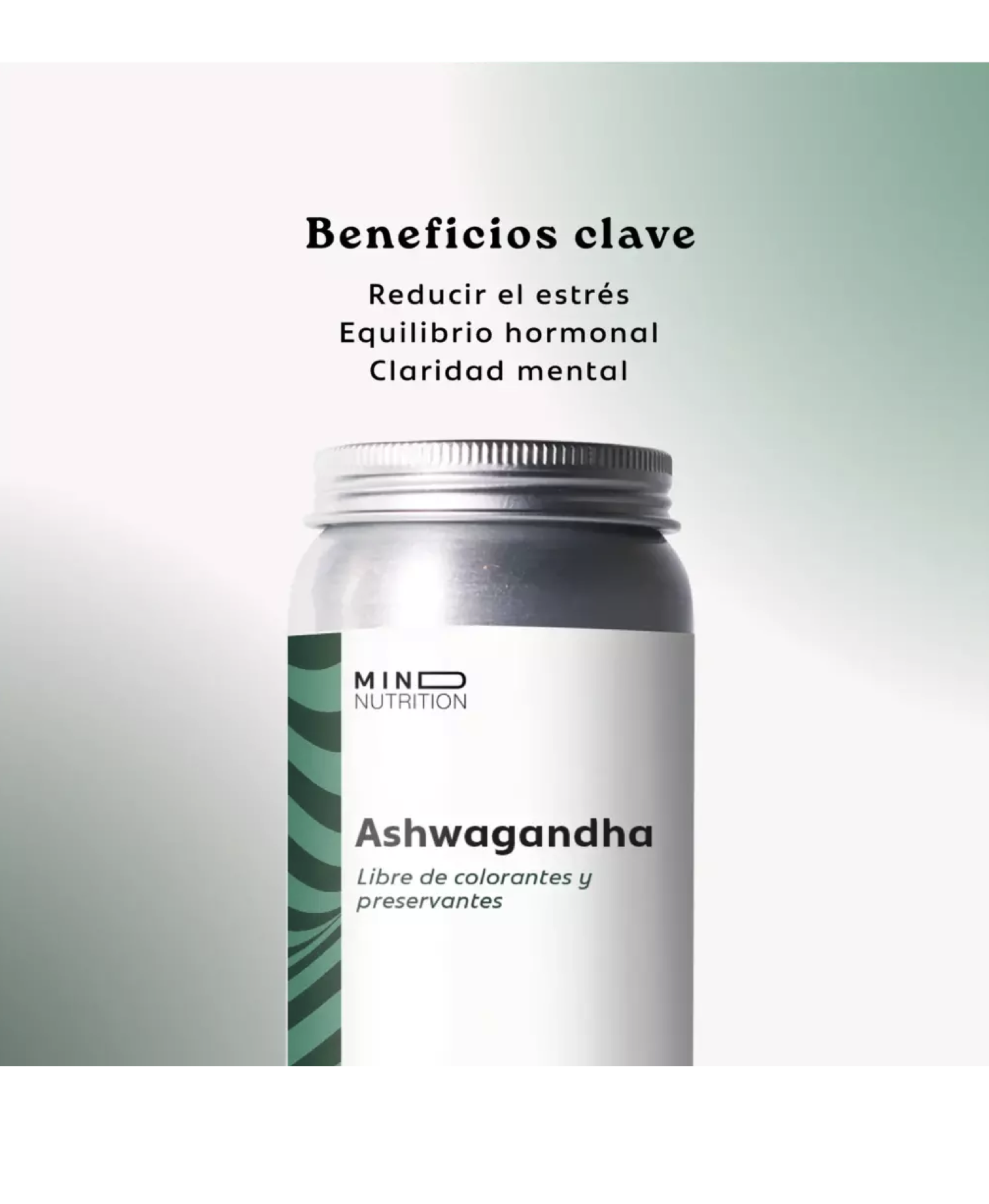 Ashwagandha, 500 mg, 60 cápsulas, Mind Nutrition-1