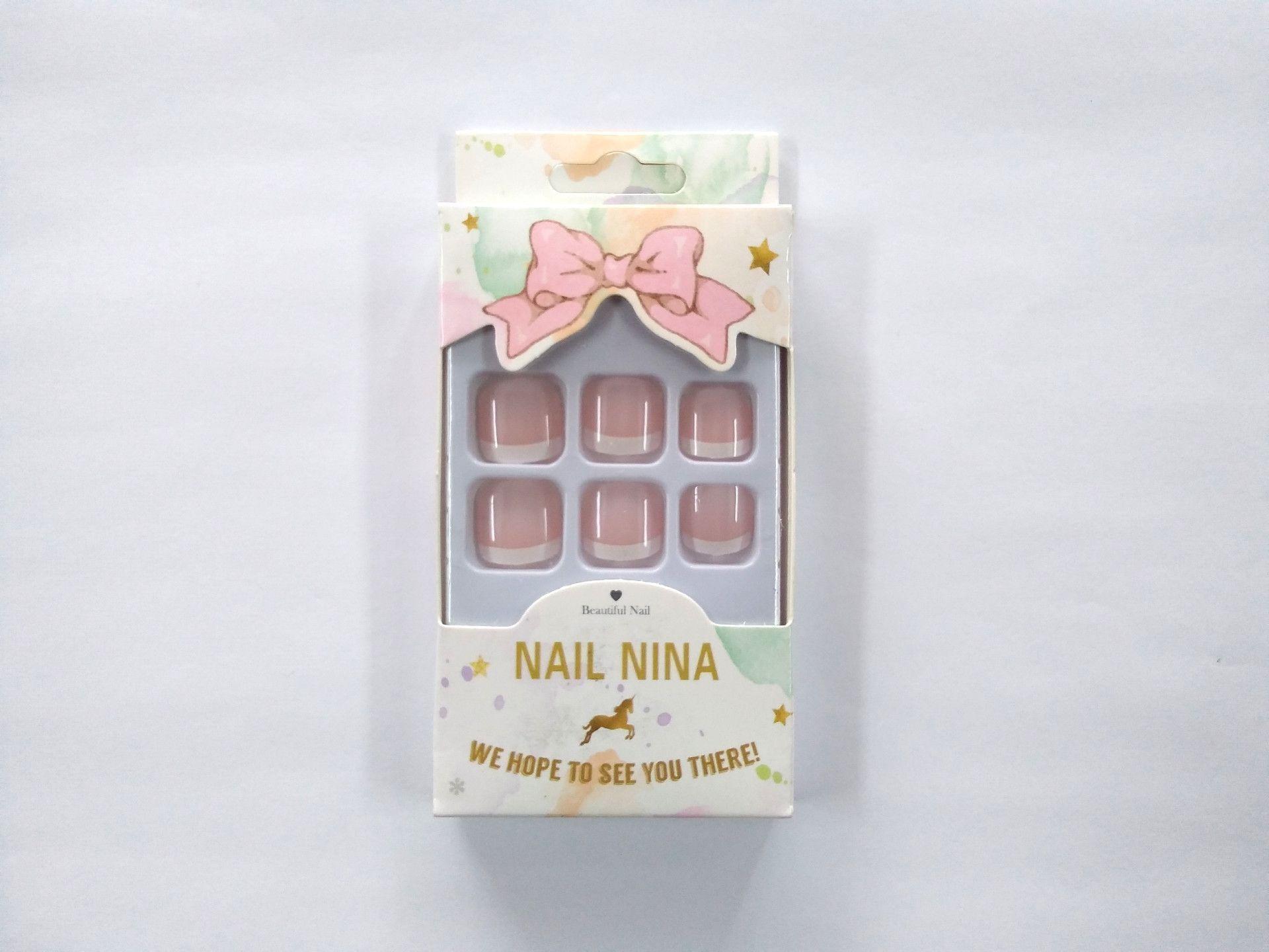 Press On Manicure, Kit Uñas Postizas Para Pies-1