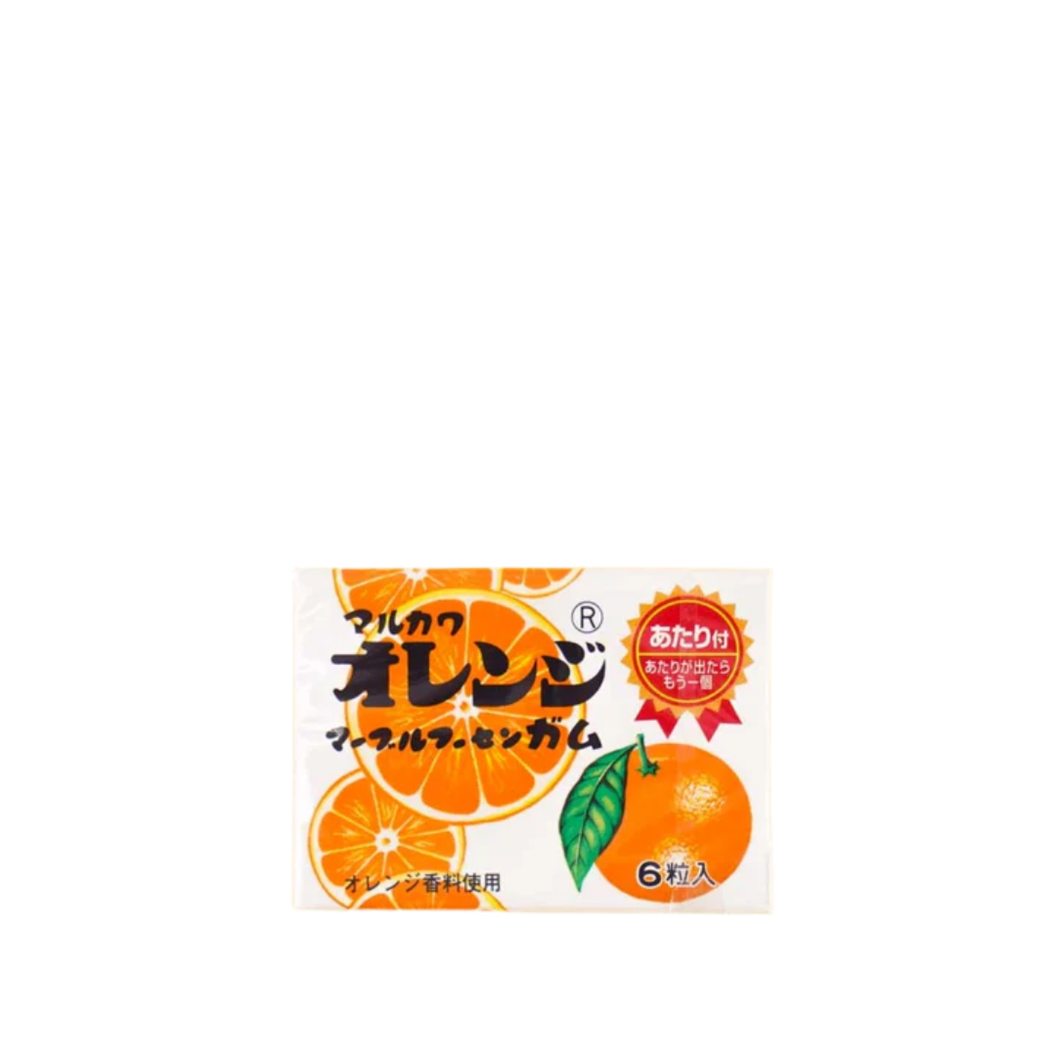 Pack 4 Chicles Mármol Naranja Marukawa 38 Gr 6 Unid.-2