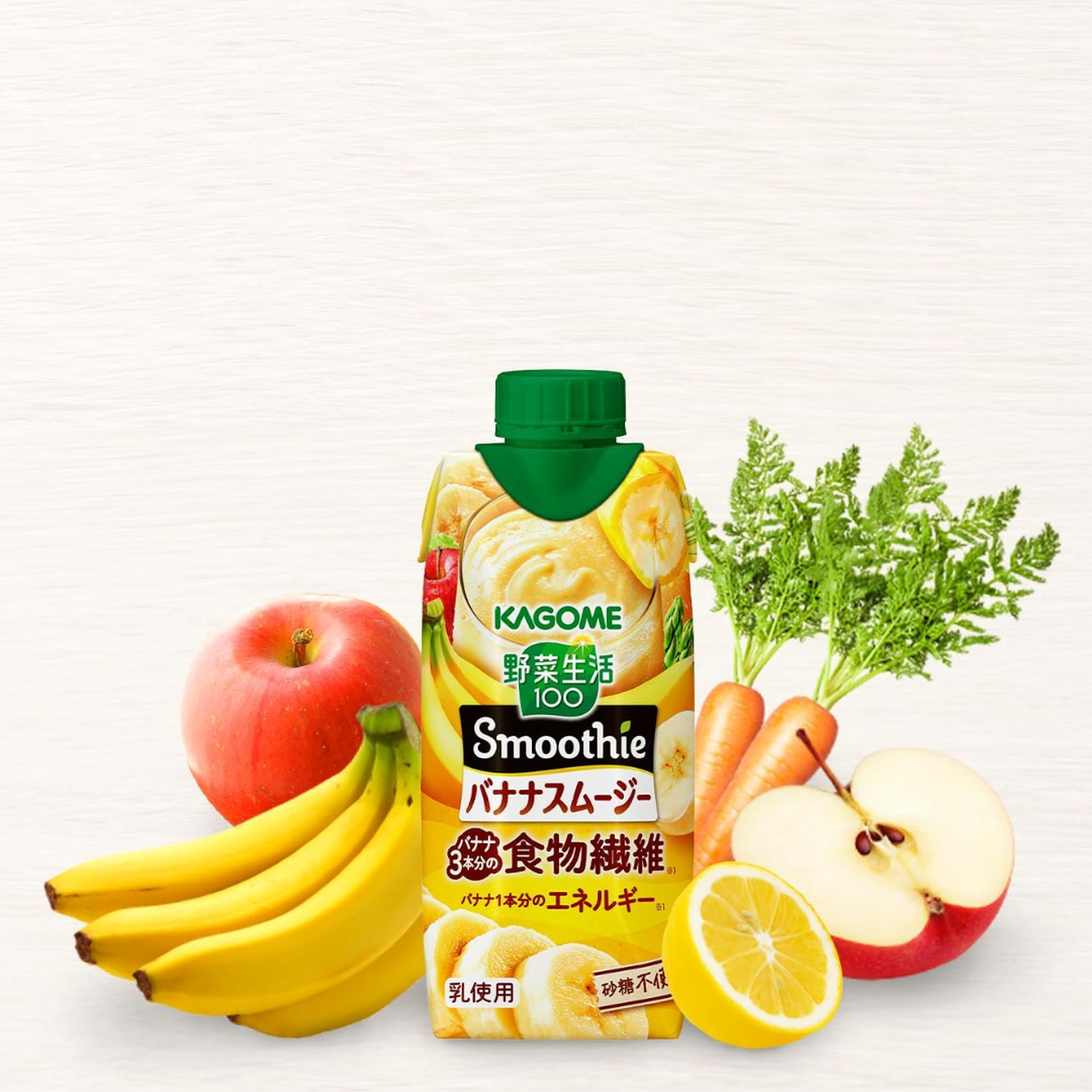 Batido Plátano Vegetable Kagome 330 Ml-2