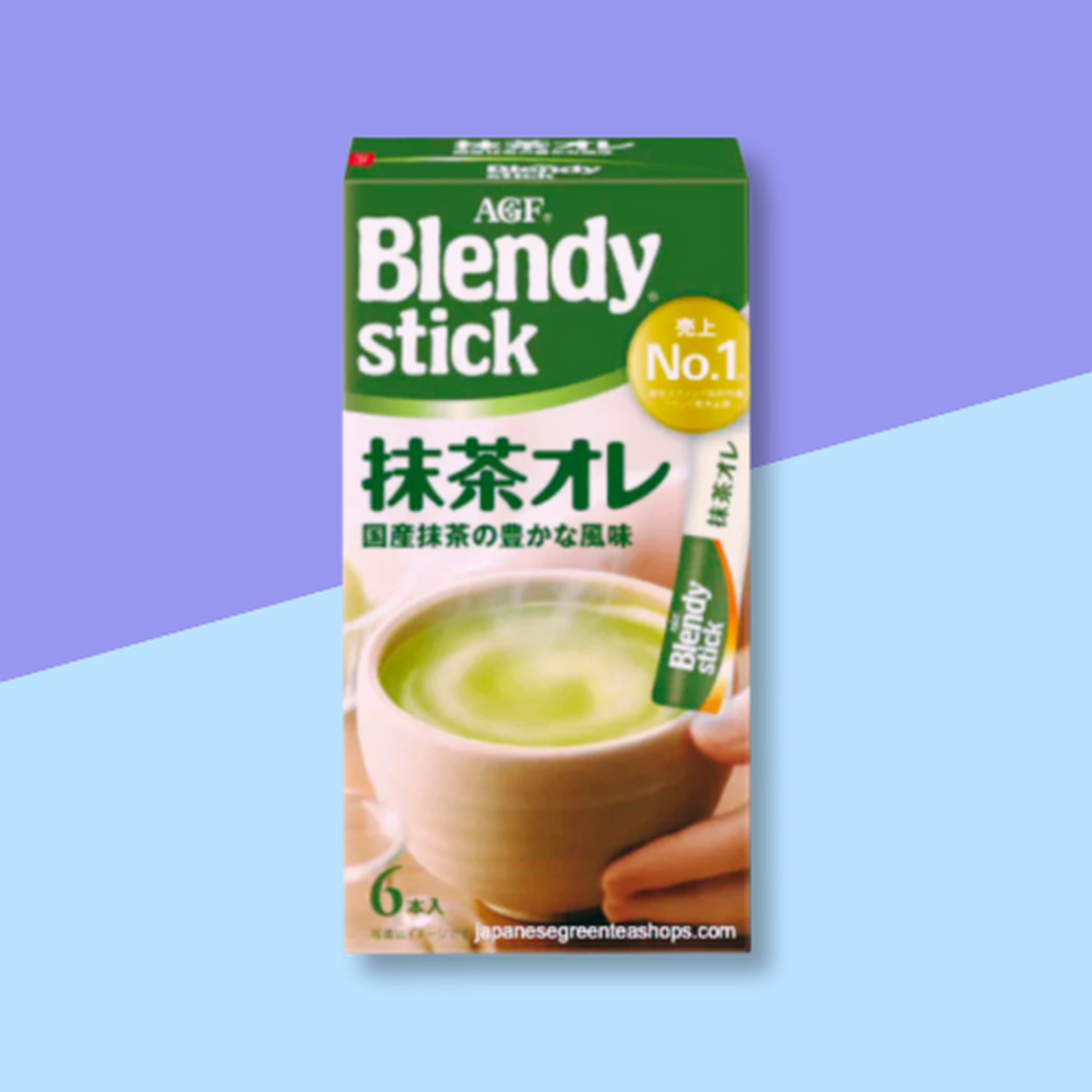 Té Verde Matcha Latte Instantáneo Blendy 58.2 Gr 6 Unid.-2