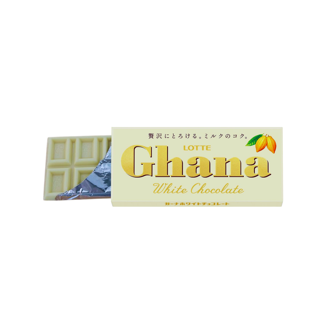 Chocolate Blanco Ghana Lotte 45 Gr-2