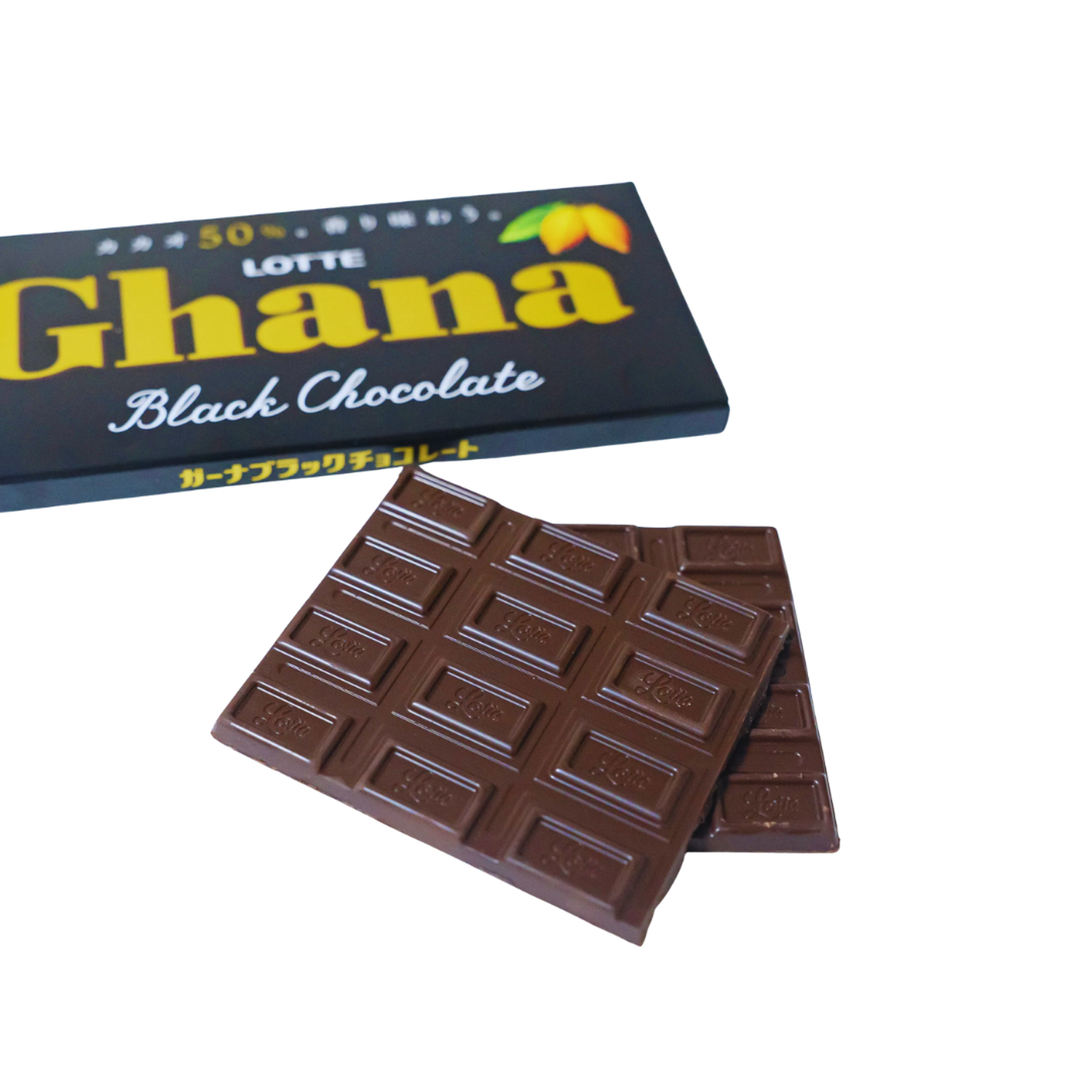 Chocolate Negro Ghana Lotte 50 Gr-2