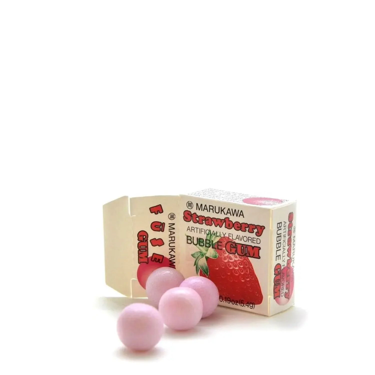 Pack 4 Chicles Mármol Fresa Marukawa 38 Gr 6 Unid.-3