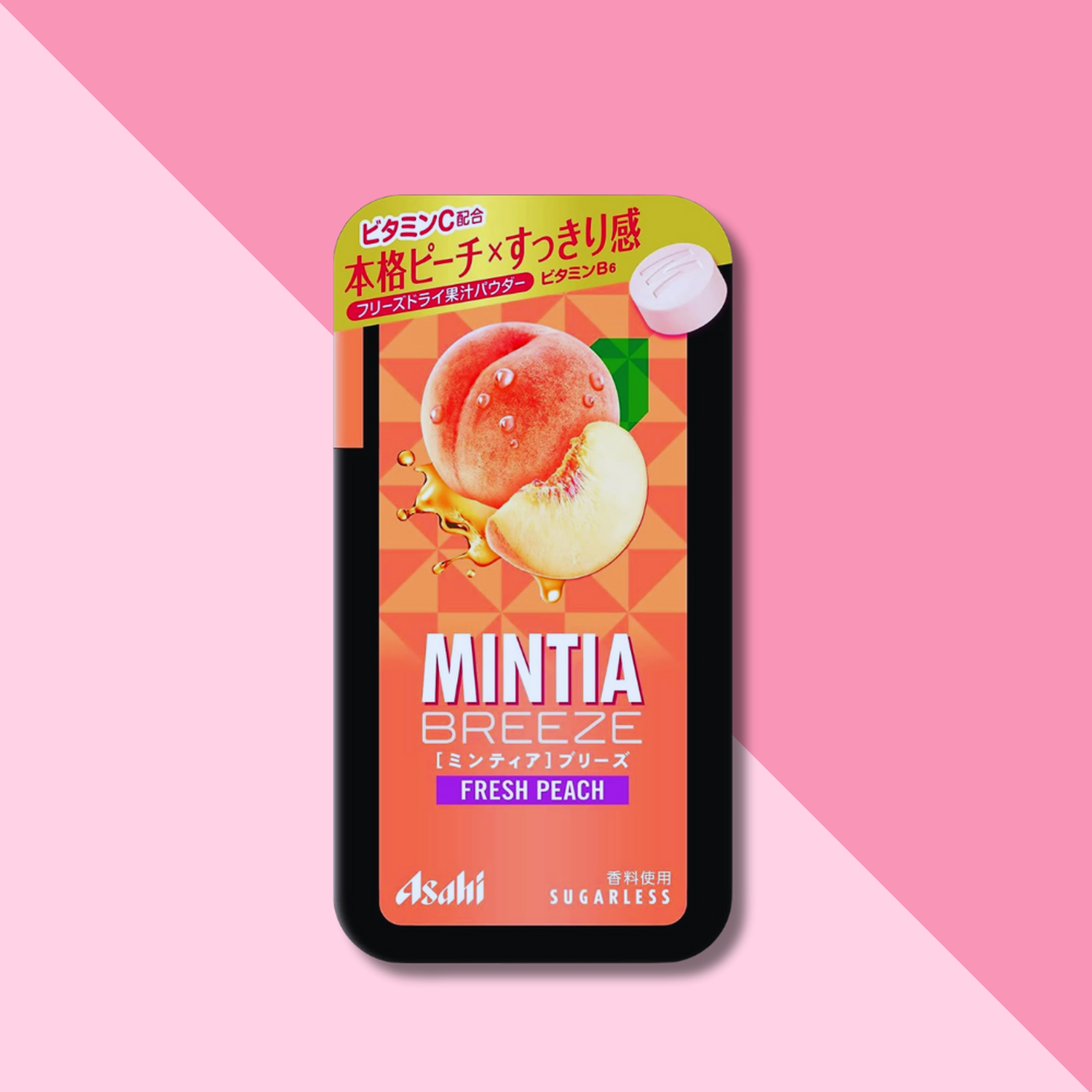 Mentas Frescas Durazno Breeze Asahi 22 Gr 30 Unid.-2