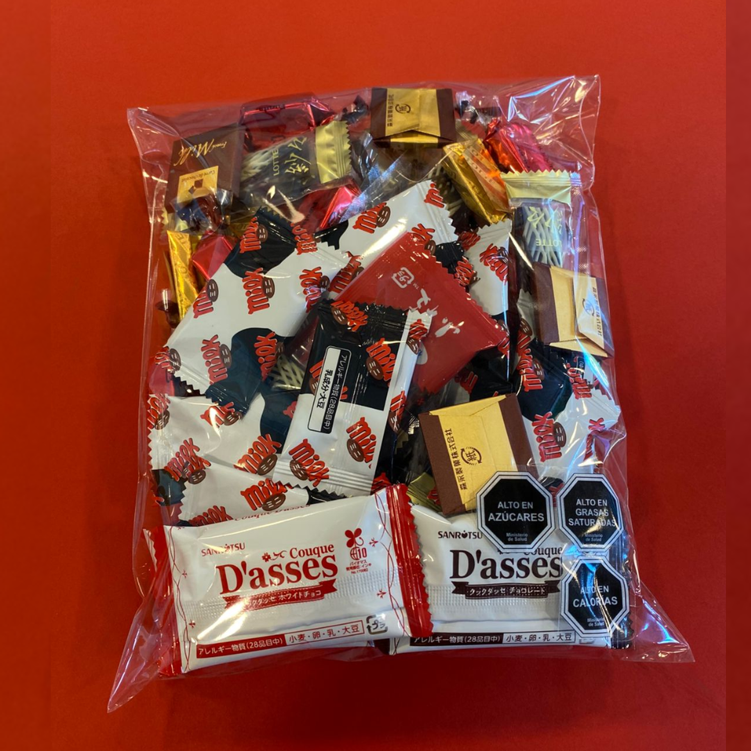 Bolsa Surtida Galletas Chocolates Japonesas Kenkofoods 400 Gr-1