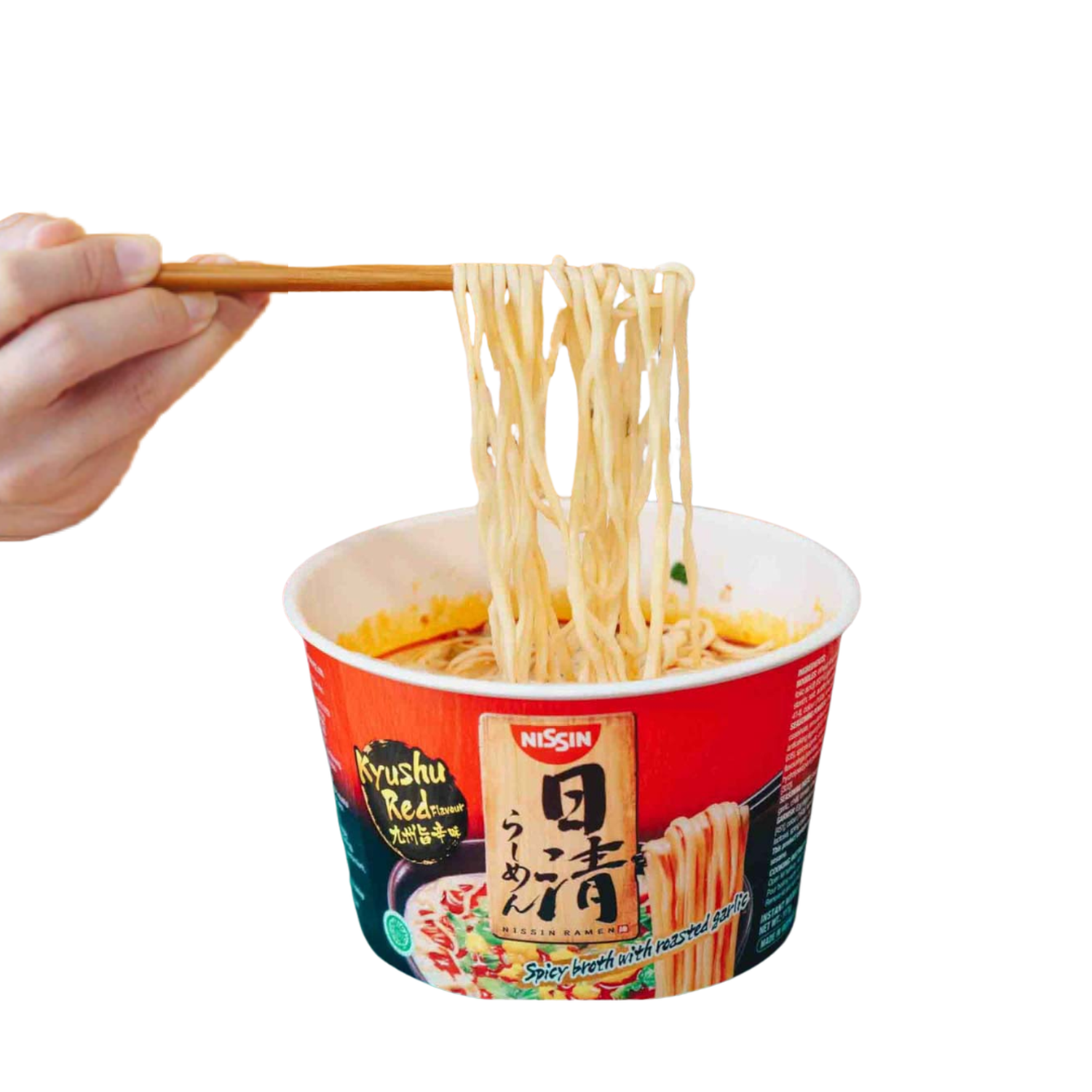 Ramen Bowl Kyushu Rojo Picante Cremoso Nissin 110 Gr-0
