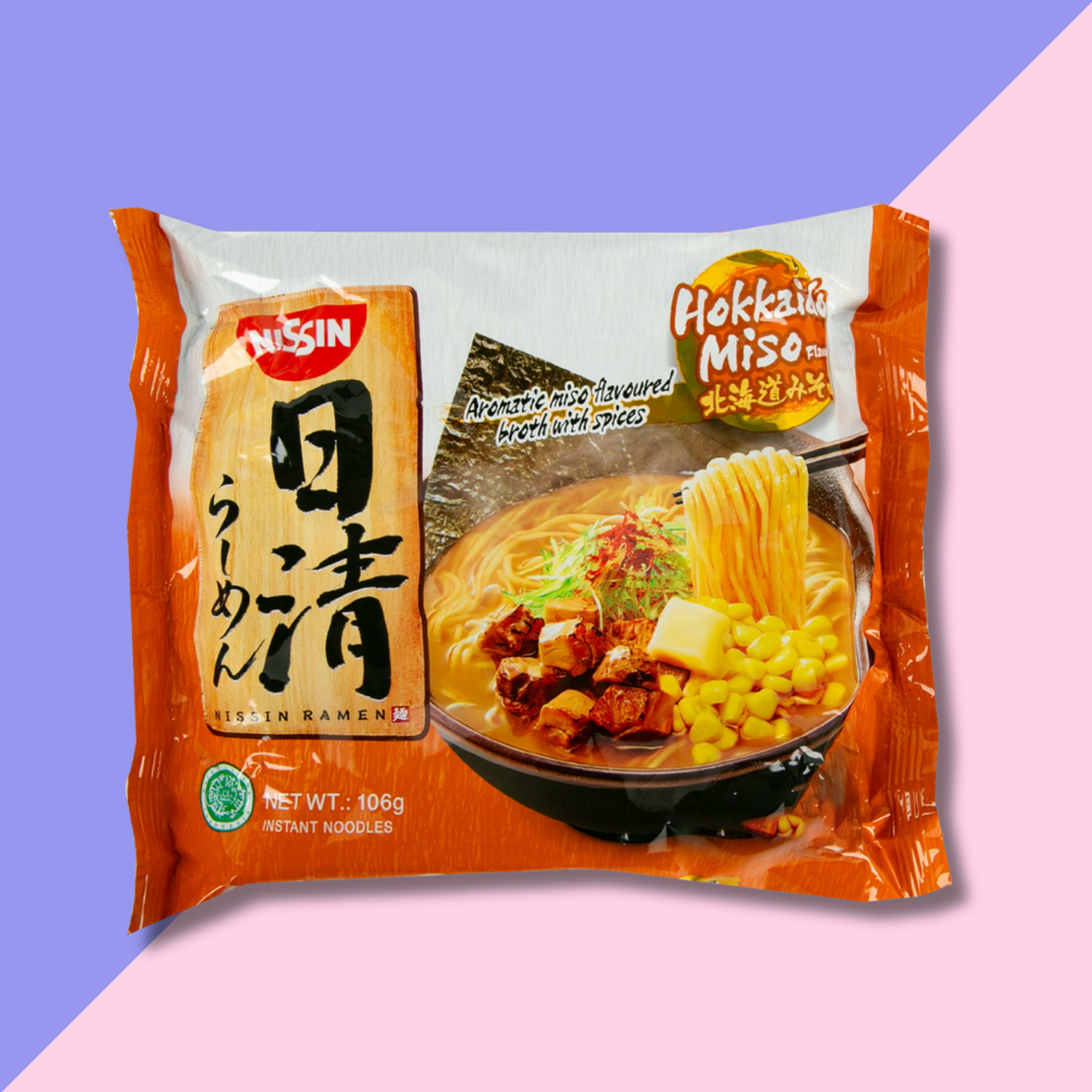 Ramen Instantáneo Hokkaido Miso Nissin 106 Gr-2