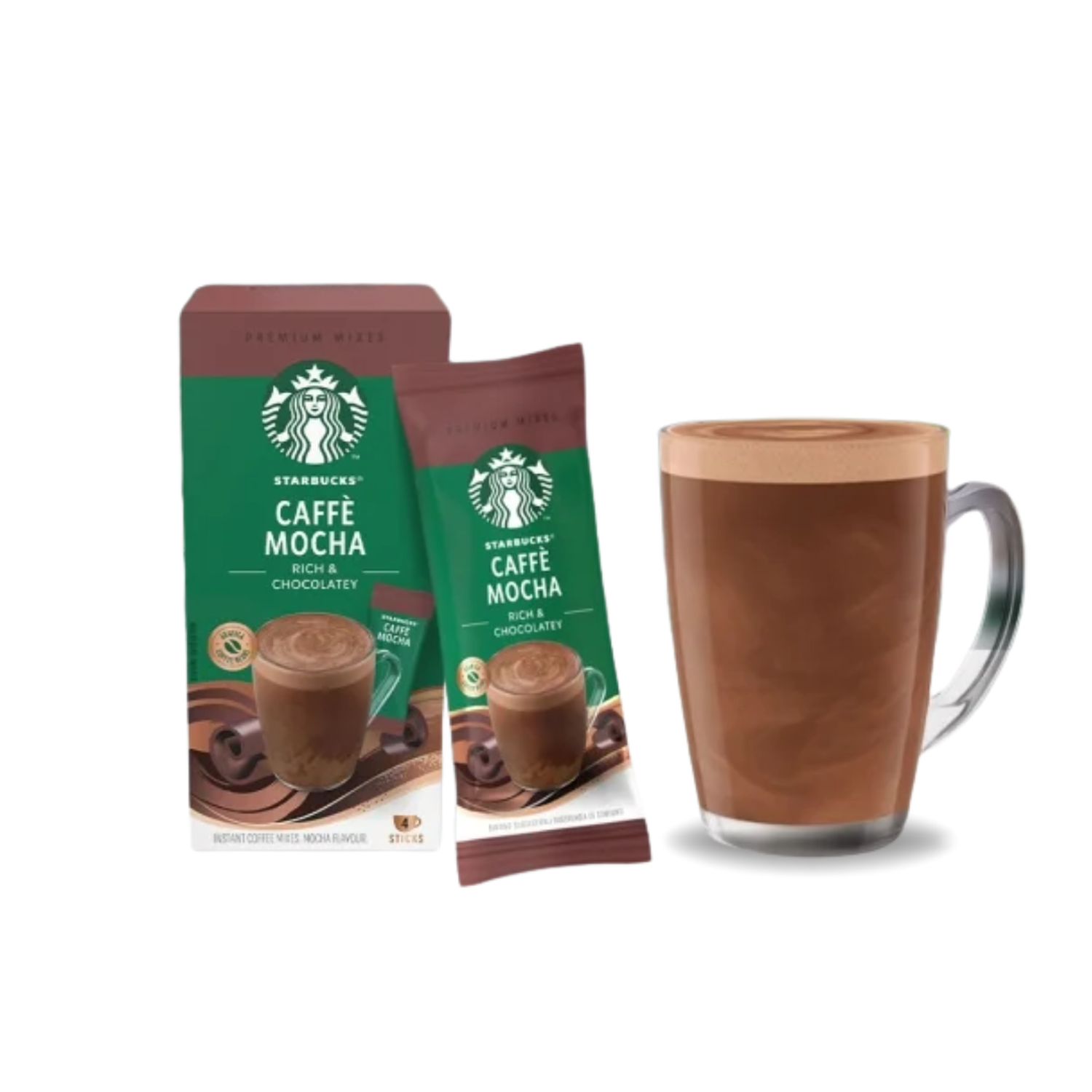 Café Instantáneo Premium Mix Mocha Starbucks 88 Gr 4 Unid.-3