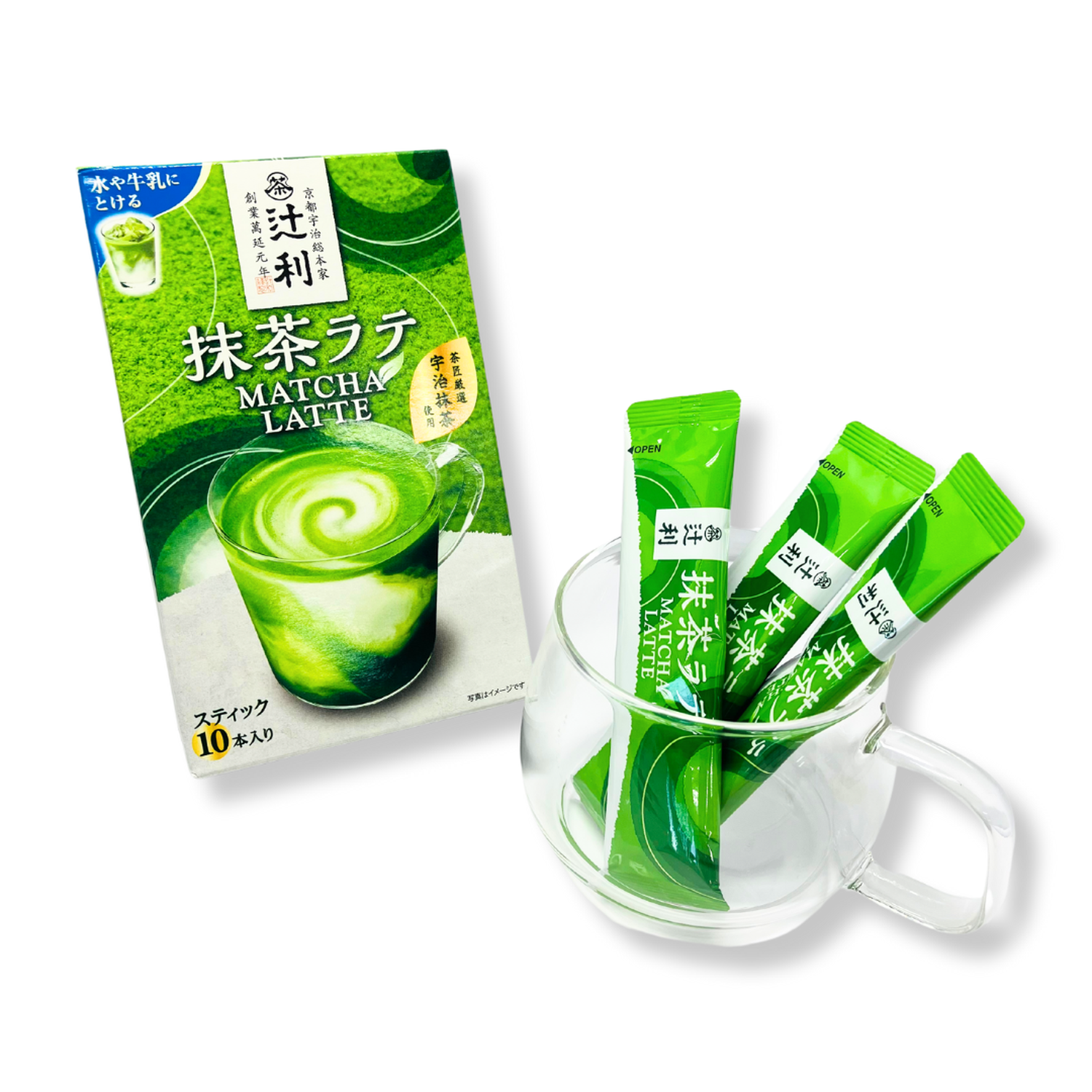 Polvo Matcha Late Para Café Kataoka 130 Gr 10 Unid.-0