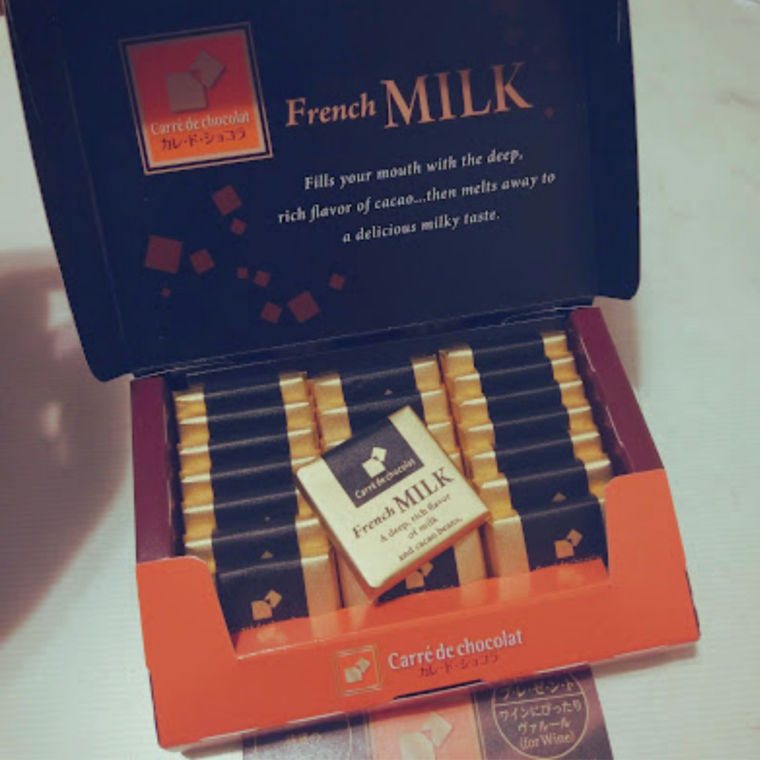 Chocolate Leche Francesa Morinaga 102 Gr 18 Unid.-3