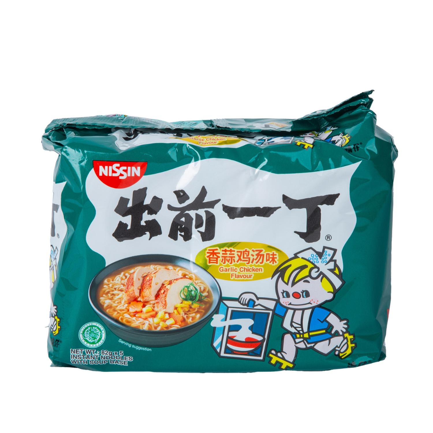 Ramen Instantáneo Pollo Ajo Nissin 81 Gr-1