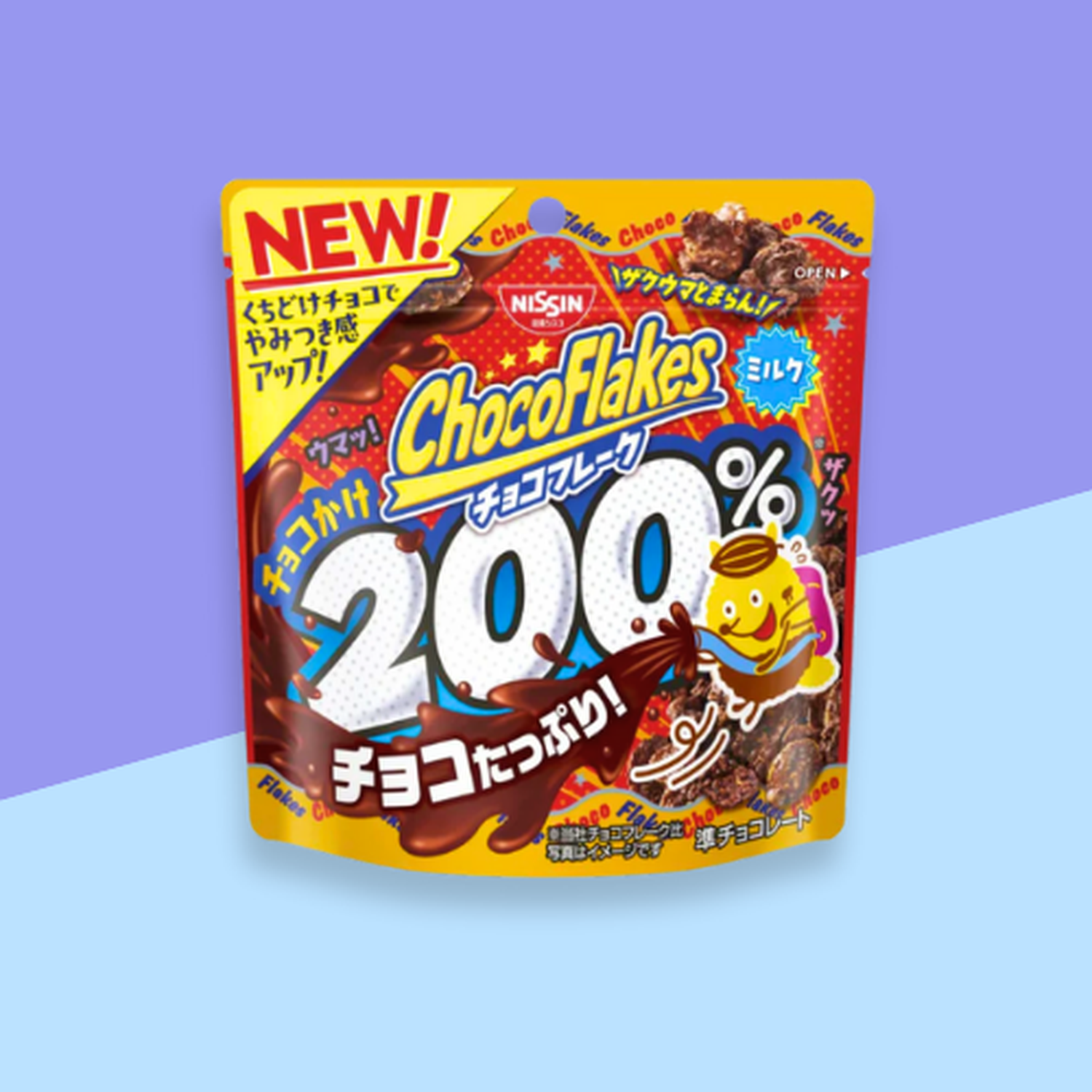 Copos Chocolates Flakes 200% Cubierto Chocolate Nissin 35 Gr-3