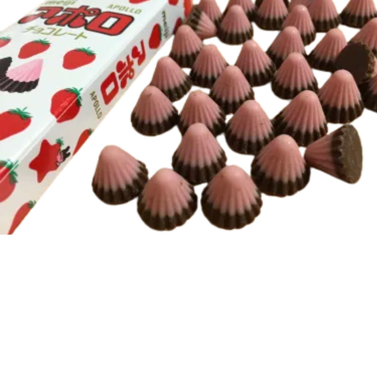 Chocolate Fresa Apolo Meiji 46 Gr-3