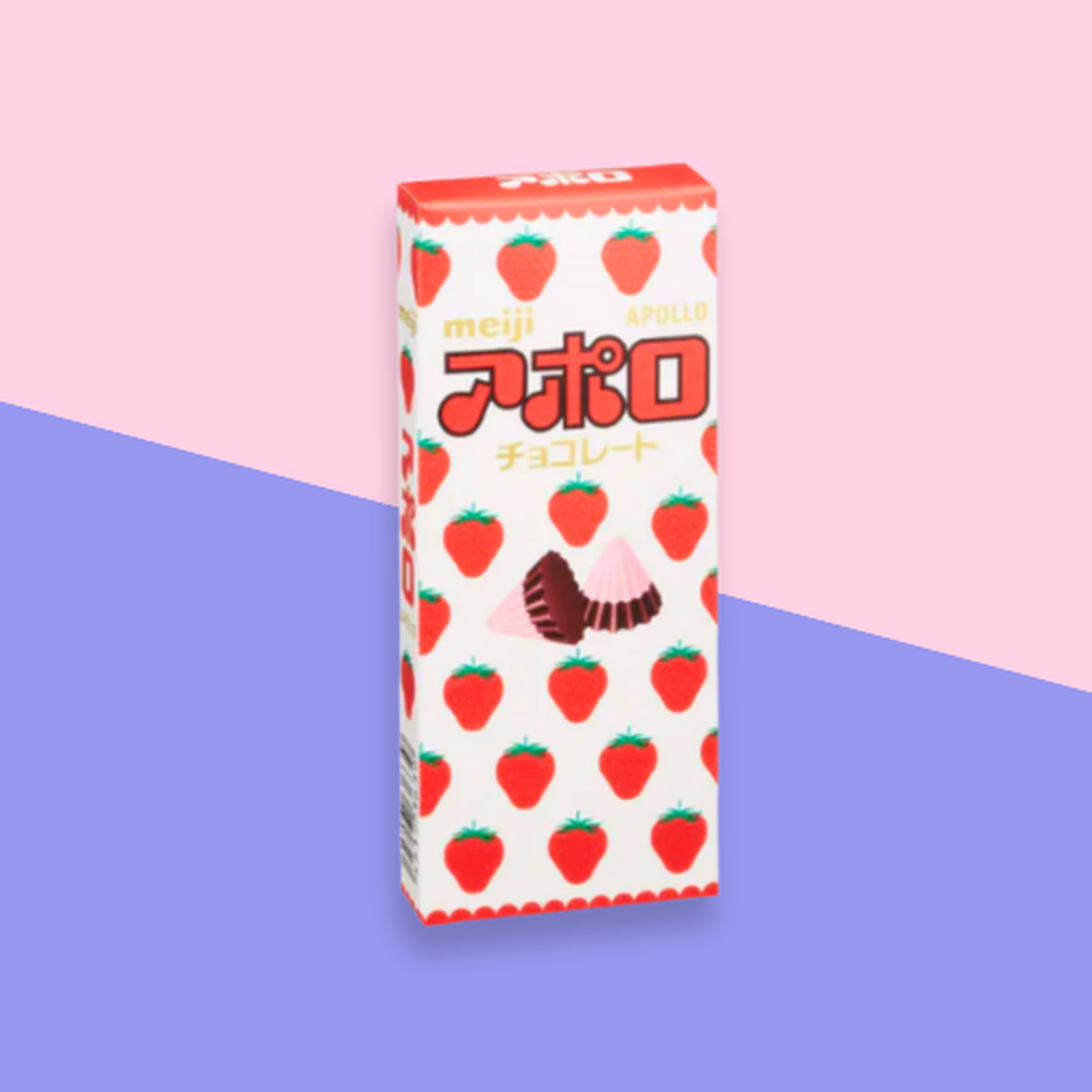 Chocolate Fresa Apolo Meiji 46 Gr-4