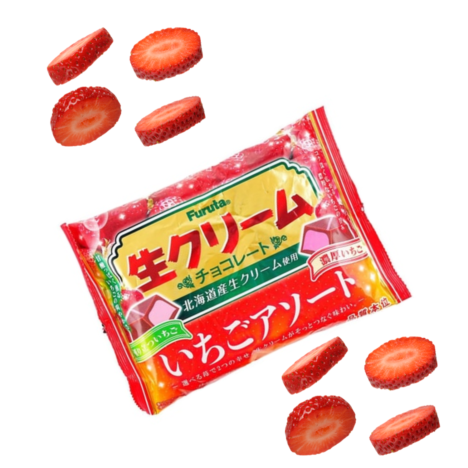 Mini Chocolate Fresa Crema Furuta 164 Gr-2