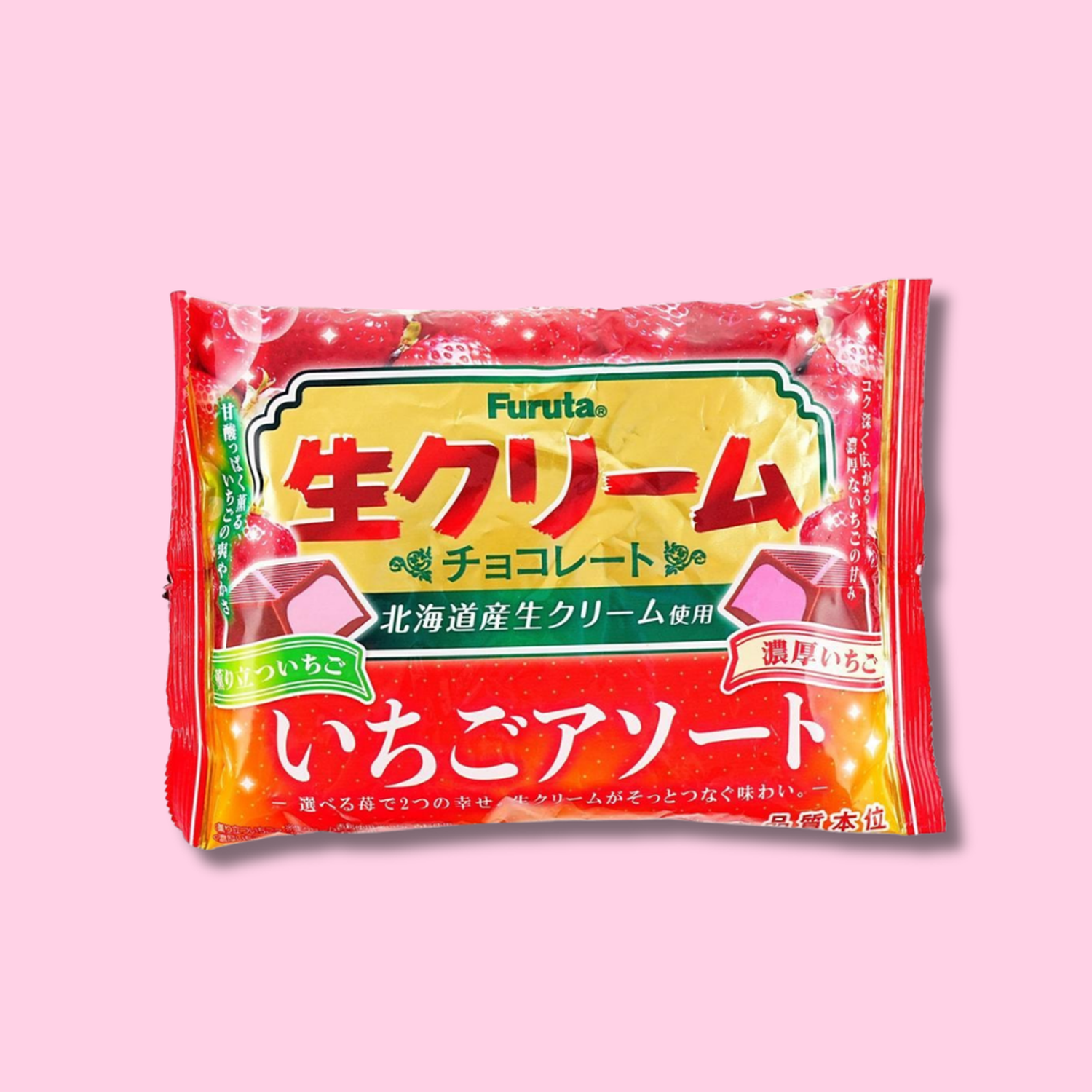 Mini Chocolate Fresa Crema Furuta 164 Gr-3