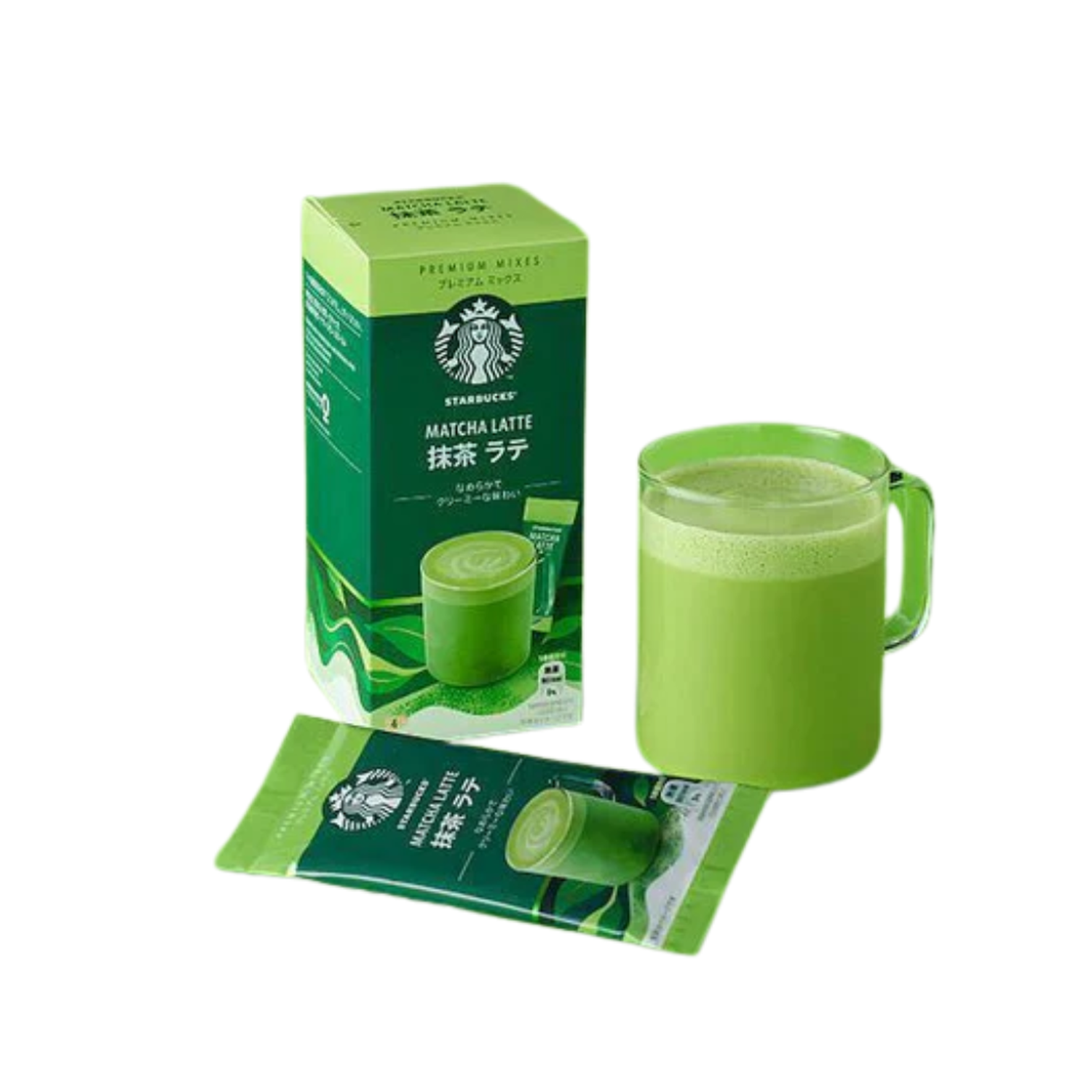Café Instantáneo Premium Mix Matcha Latte Starbucks 96 Gr 4 Unid.-1