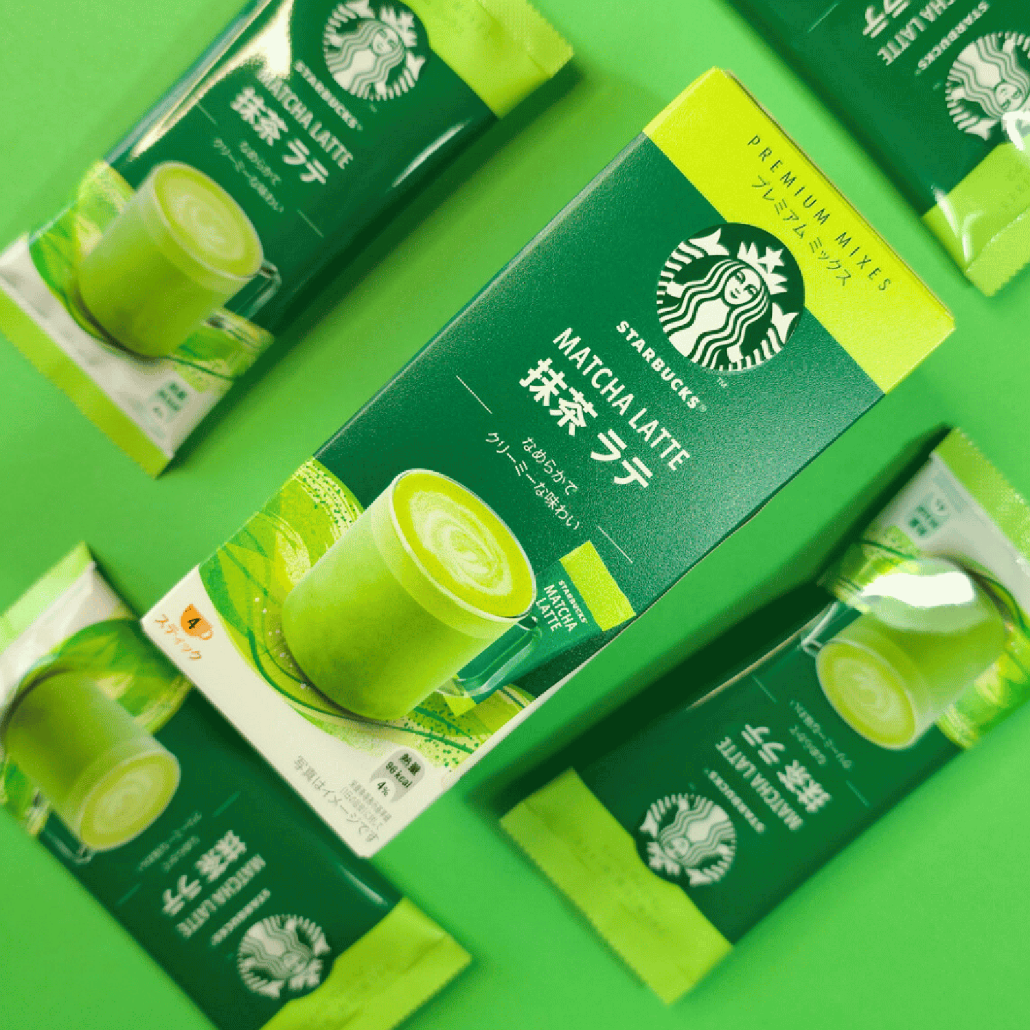 Café Instantáneo Premium Mix Matcha Latte Starbucks 96 Gr 4 Unid.-2