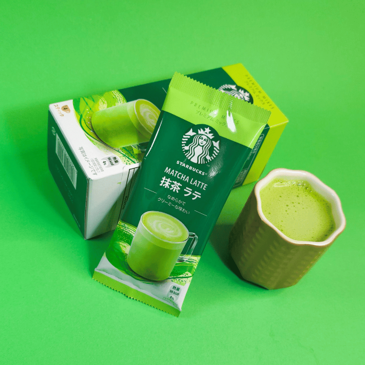 Café Instantáneo Premium Mix Matcha Latte Starbucks 96 Gr 4 Unid.-3