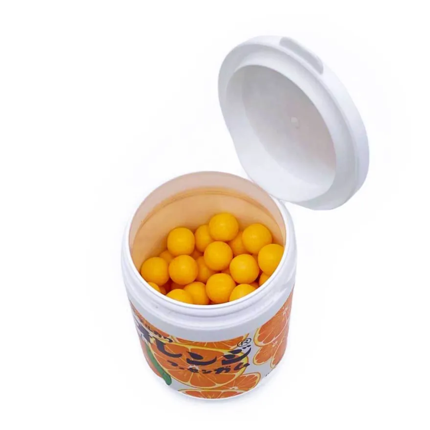 Botella Chicle Mármol Naranja Marukawa 130 Gr-1