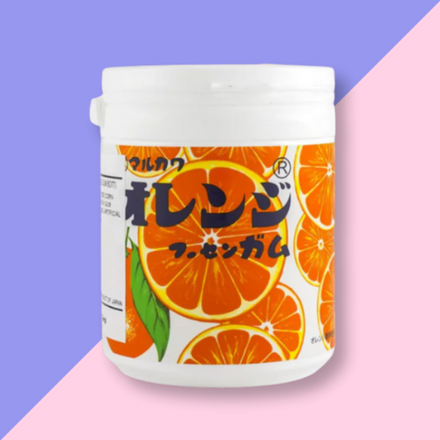 Botella Chicle Mármol Naranja Marukawa 130 Gr-4