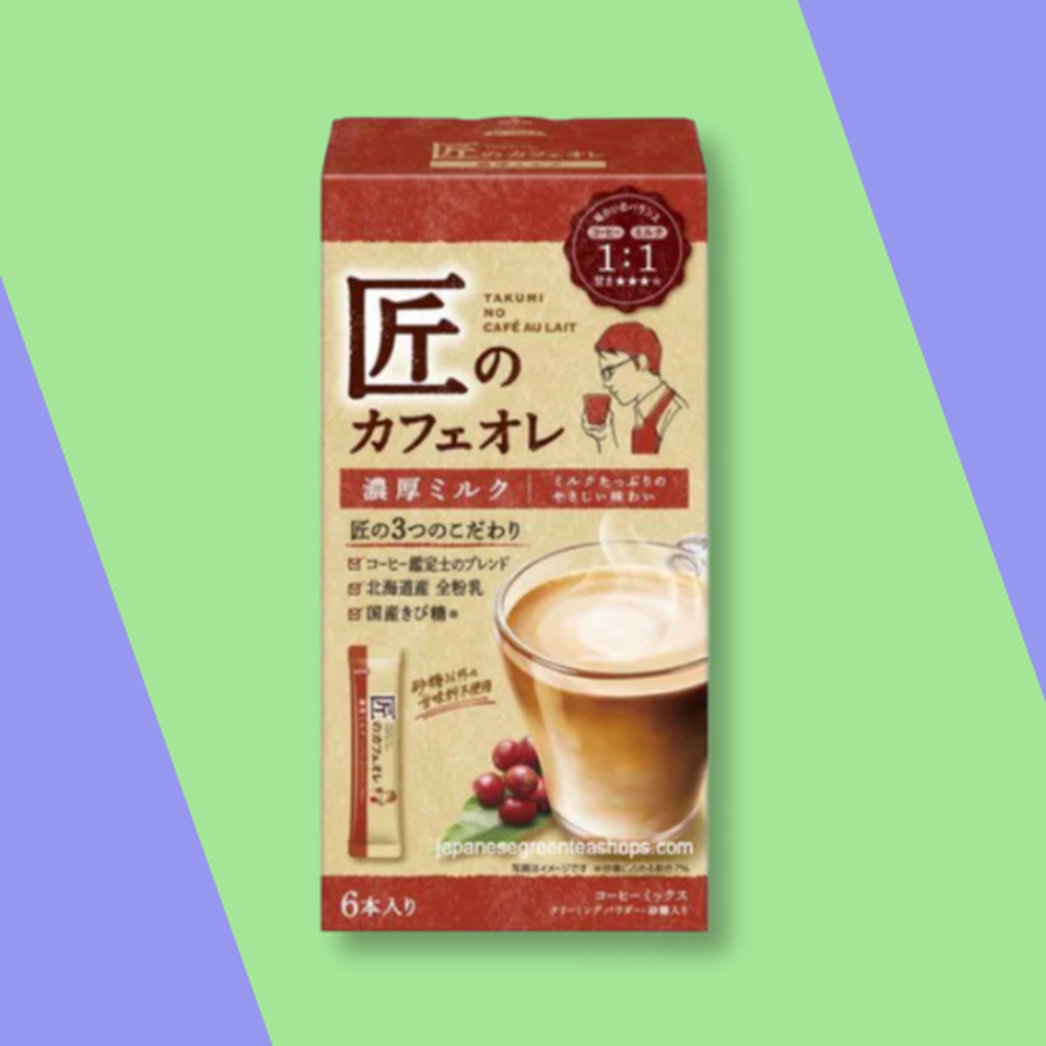 Café Rica Leche Takumi's 84 Gr 6 Unid.-2