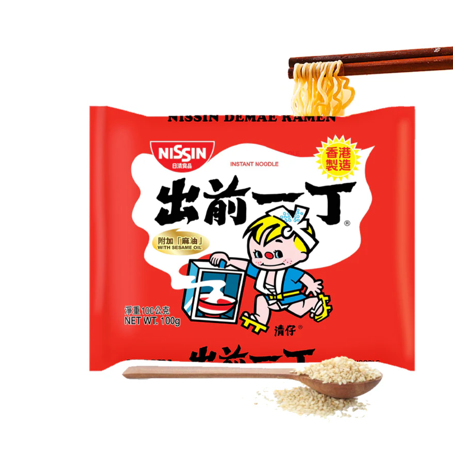 Ramen Instantáneo Aceite Sésamo Nissin 81 Gr-0