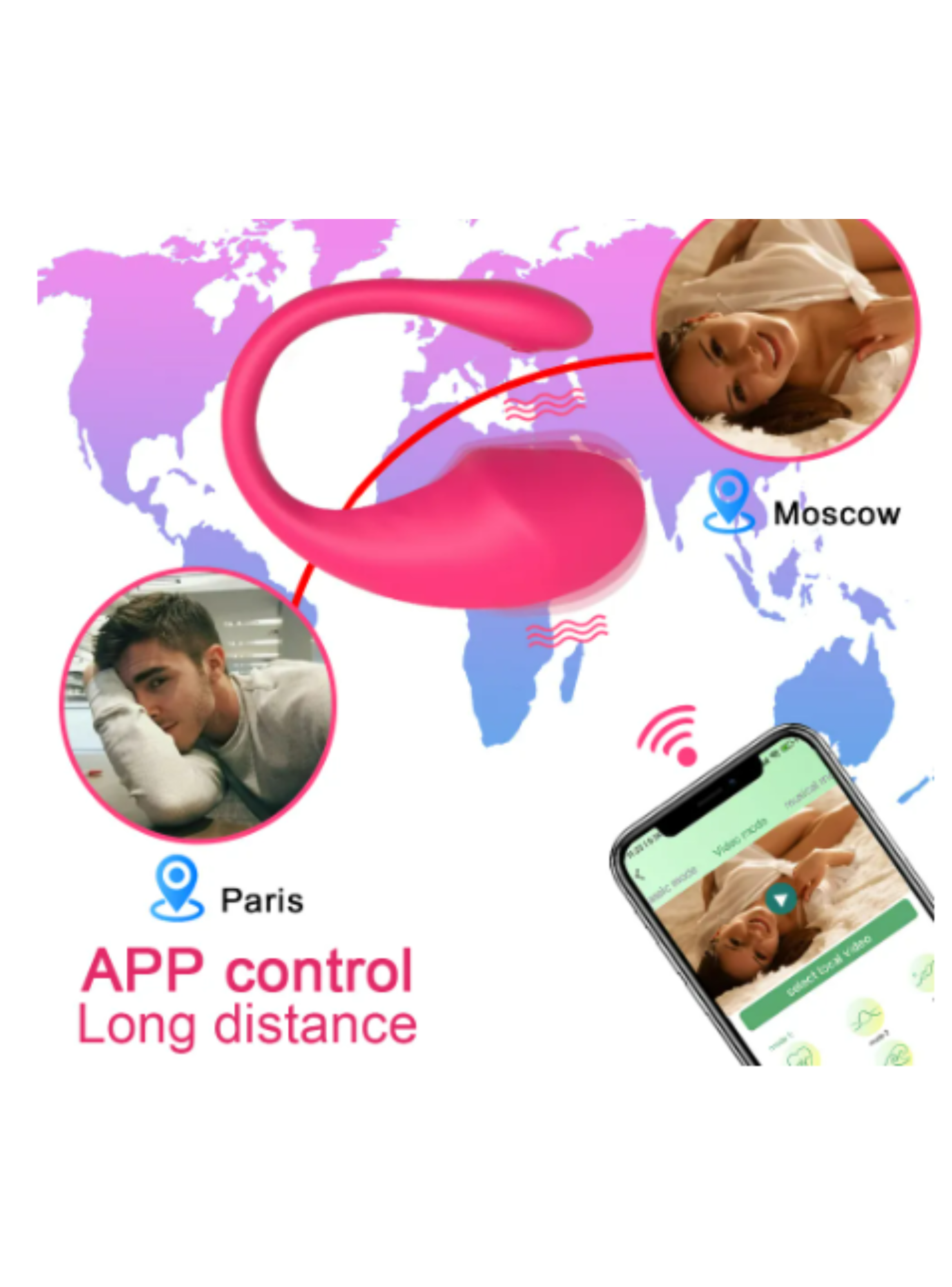 VIBRADOR FLAMINGO CON CONTROL POR APP A DISTANCIA-3