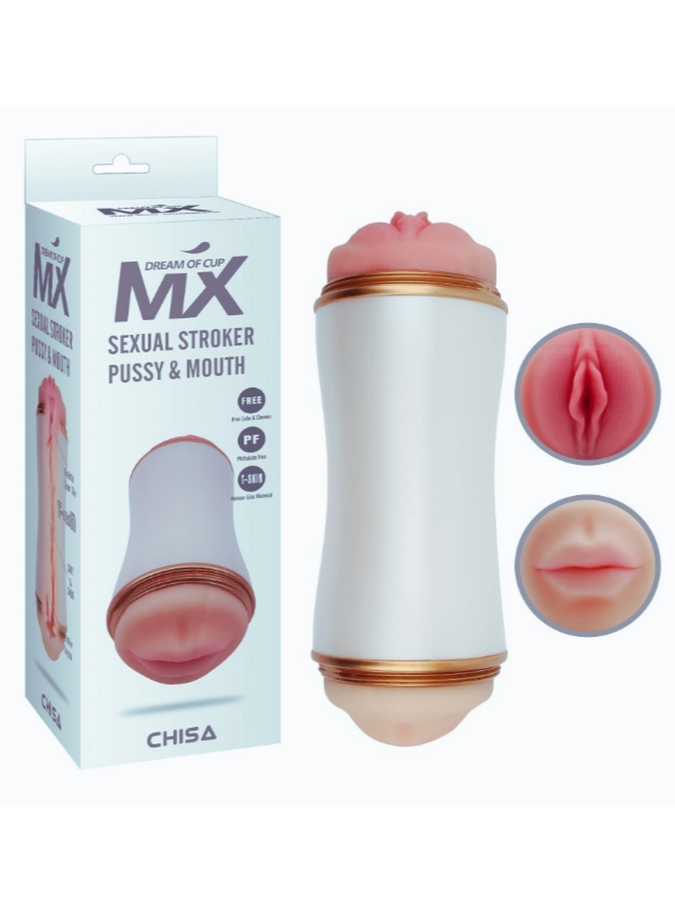 Masturbador Dual Chisa-2