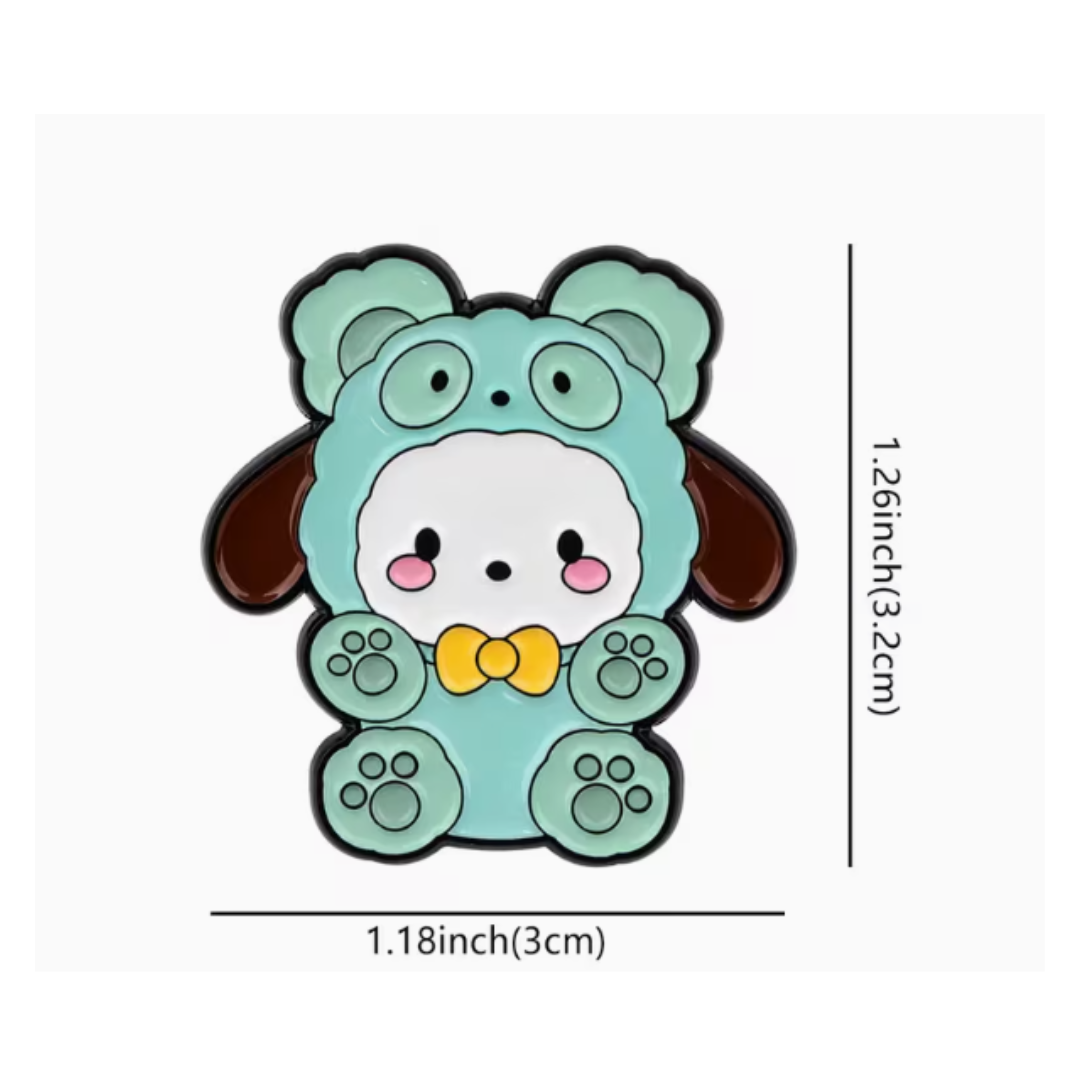 Set 6 Pines Hello Kitty Tiernos Sanrio Cute Tierno Surtido-2