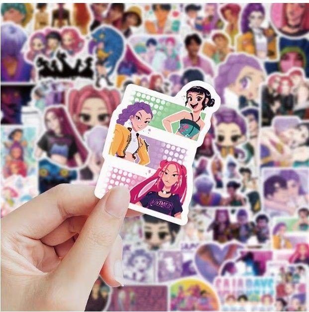 Set 75 Stickers Demon Hunter Kawai Pegatina K Pop Demon Hunter-2