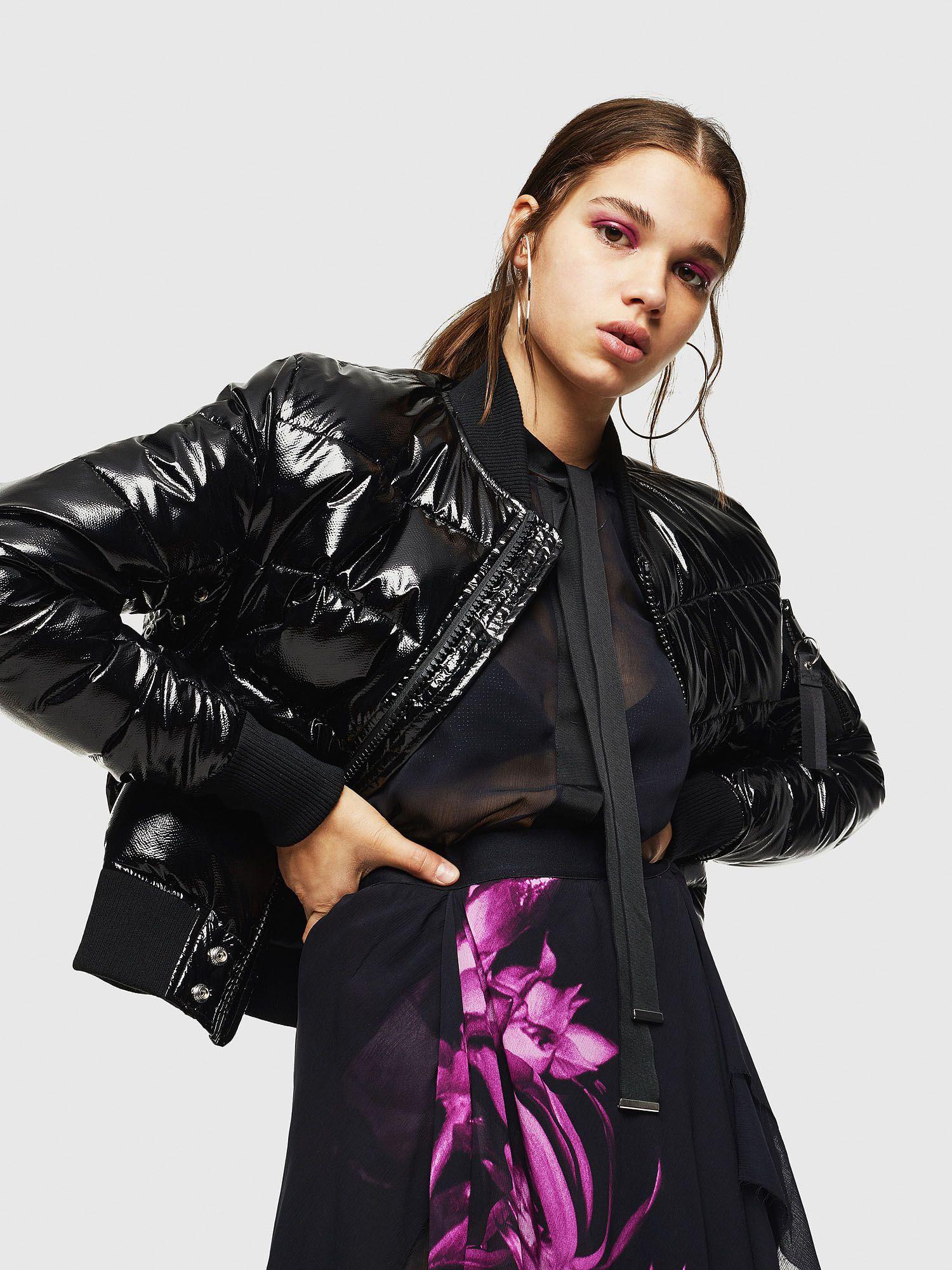 Chaqueta W Ony Jacket Negro Diesel-3