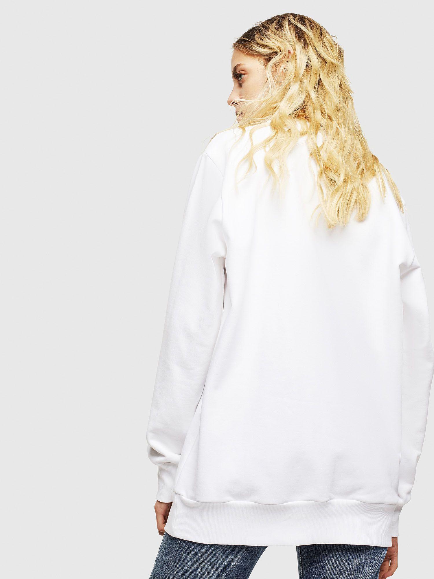 Poleron S Gir Div P Sweat Shirt Blanco Diesel-7