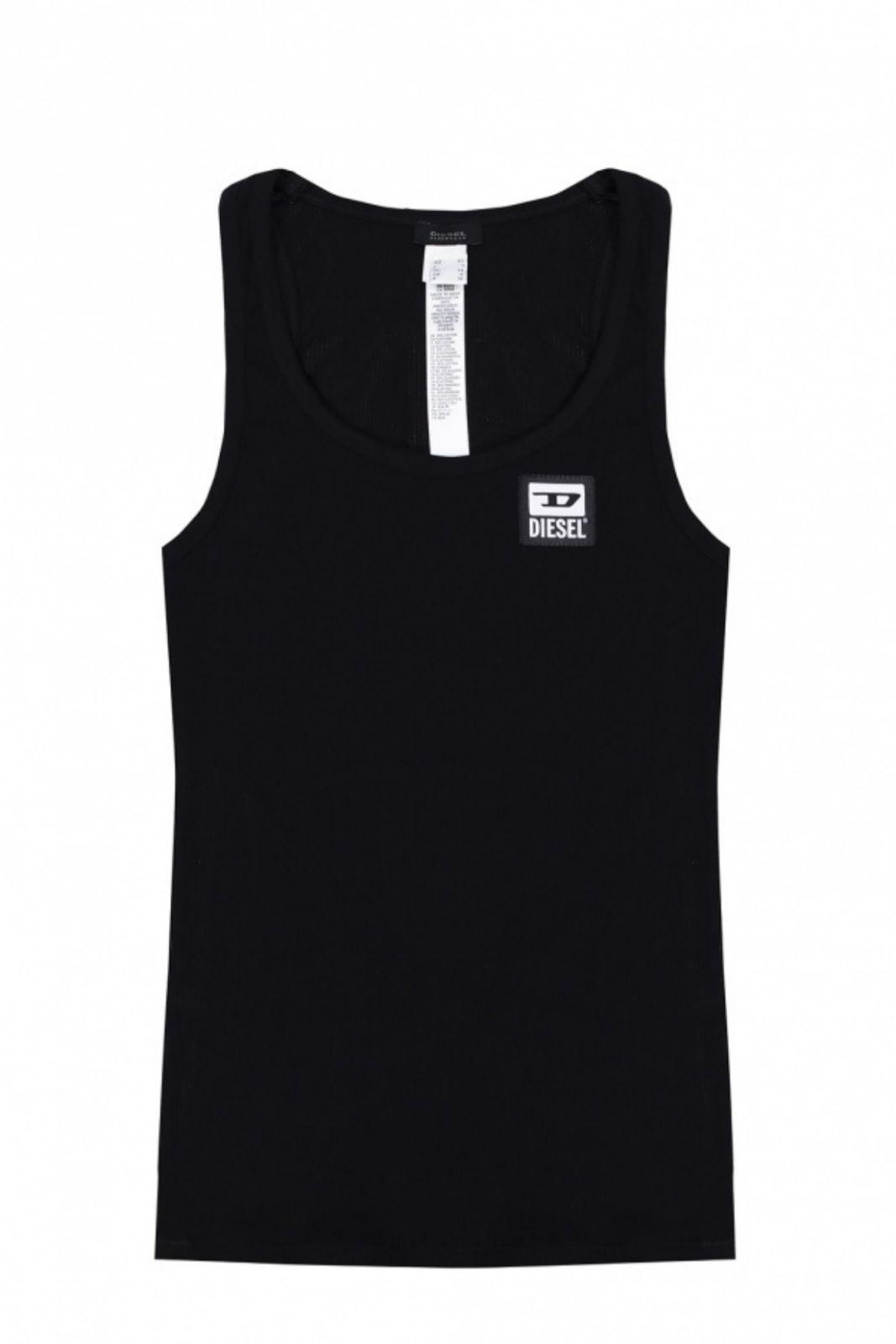 Polera Uftk Babe C Tank Negro Diesel-5