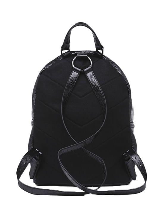 Mochila Zipper Backpack Negro Diesel-7