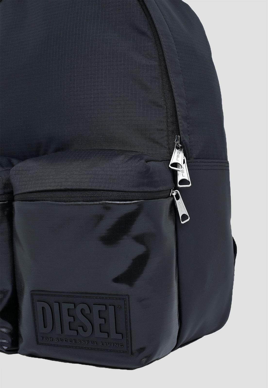 Mochila Backyo Backpack T8013 Negro Diesel-4