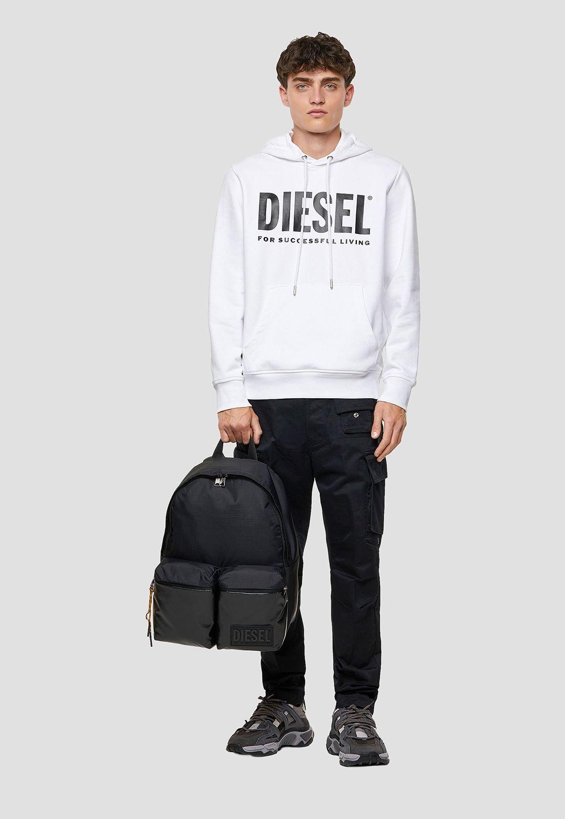 Mochila Backyo Backpack T8013 Negro Diesel-5