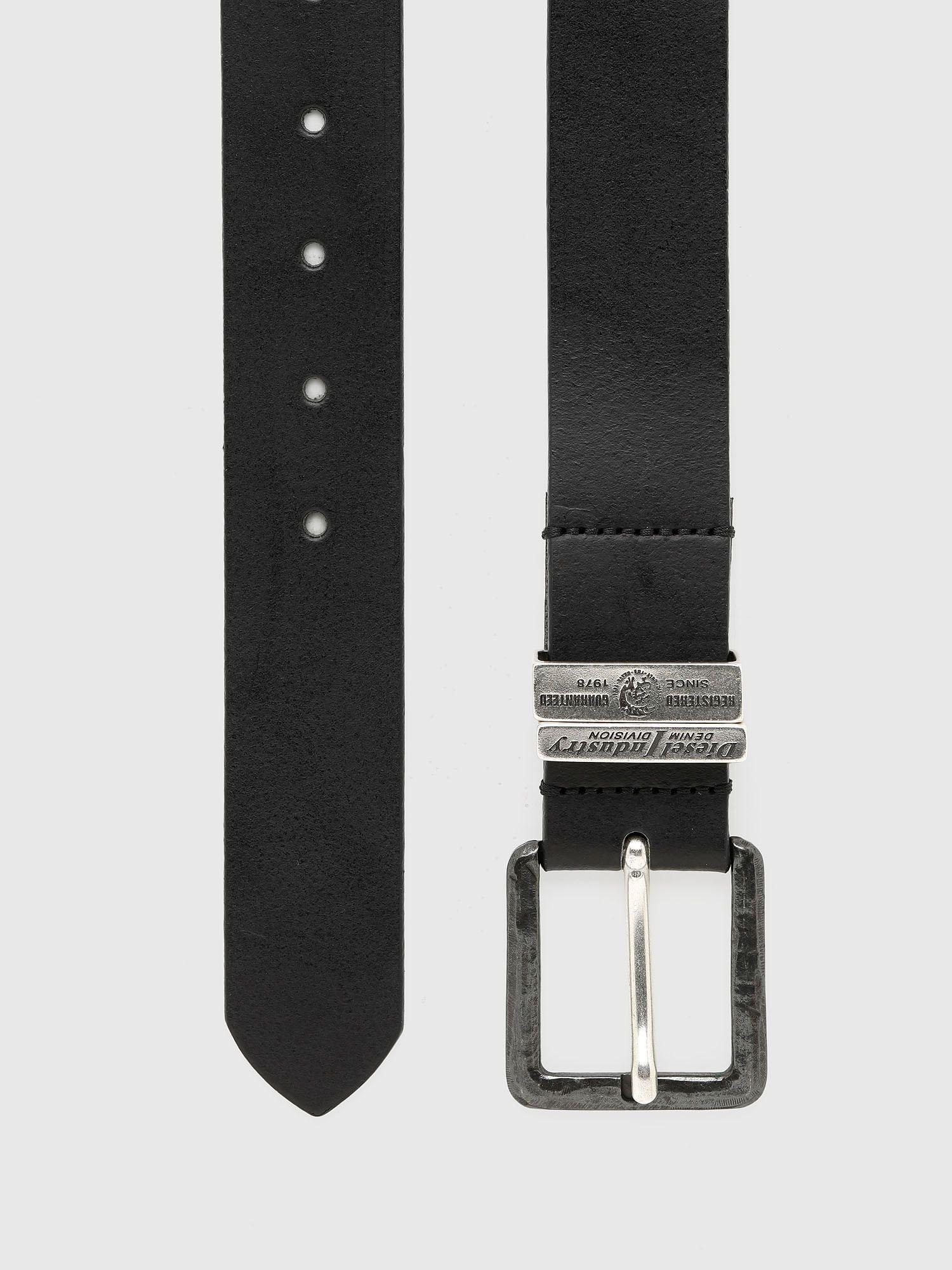 Cinturon B Guarantee Belt Negro Diesel-2