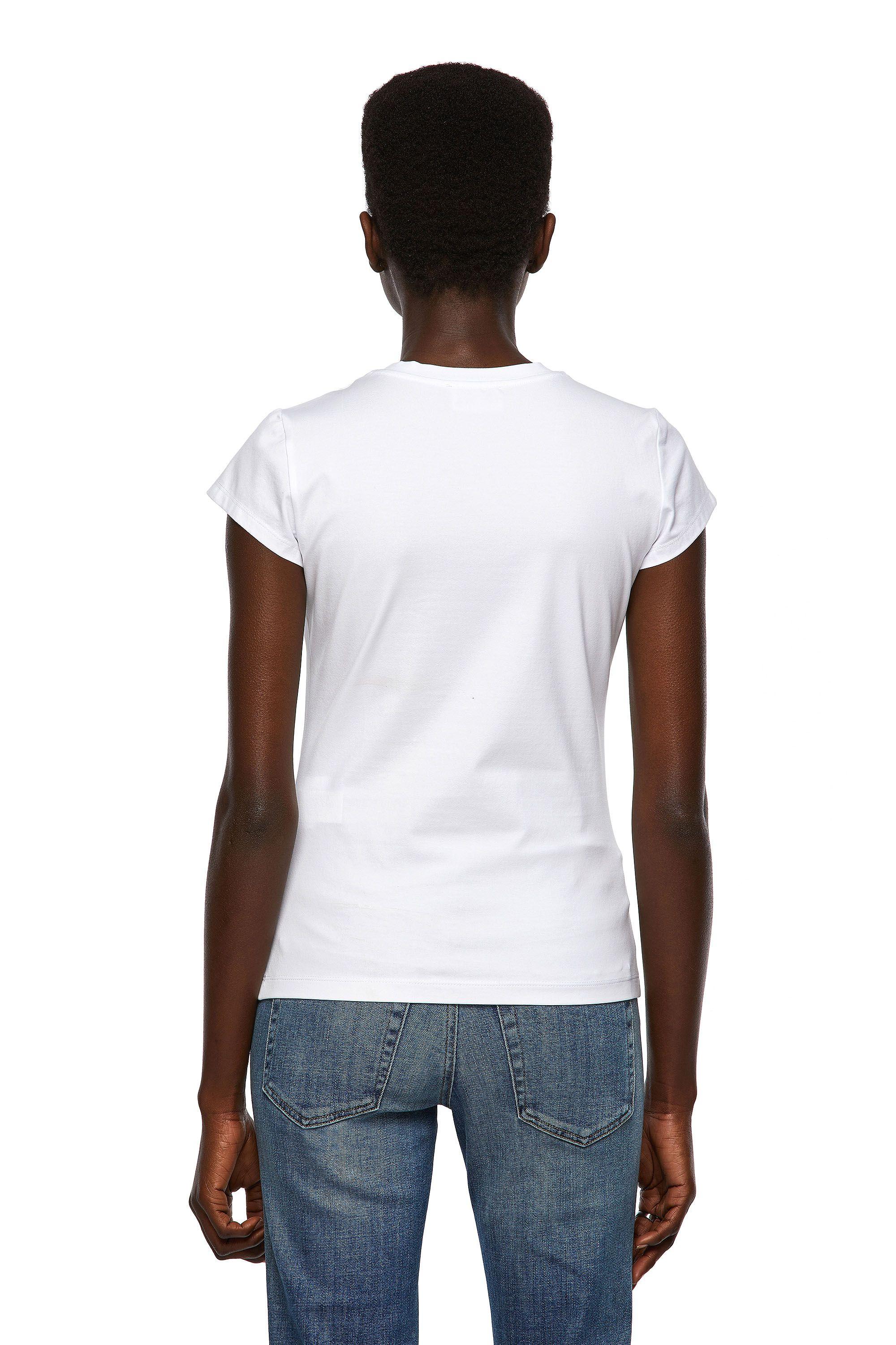 Polera T Skicup T Shirt 100 Blanco Diesel-1
