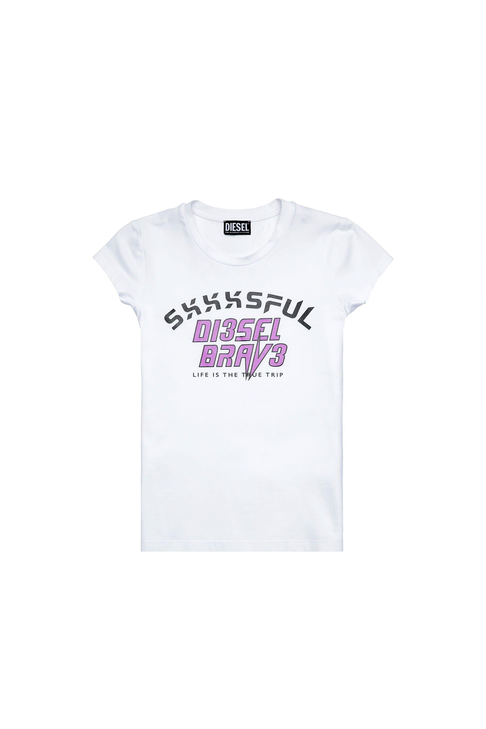 Polera T Skicup T Shirt 100 Blanco Diesel-3