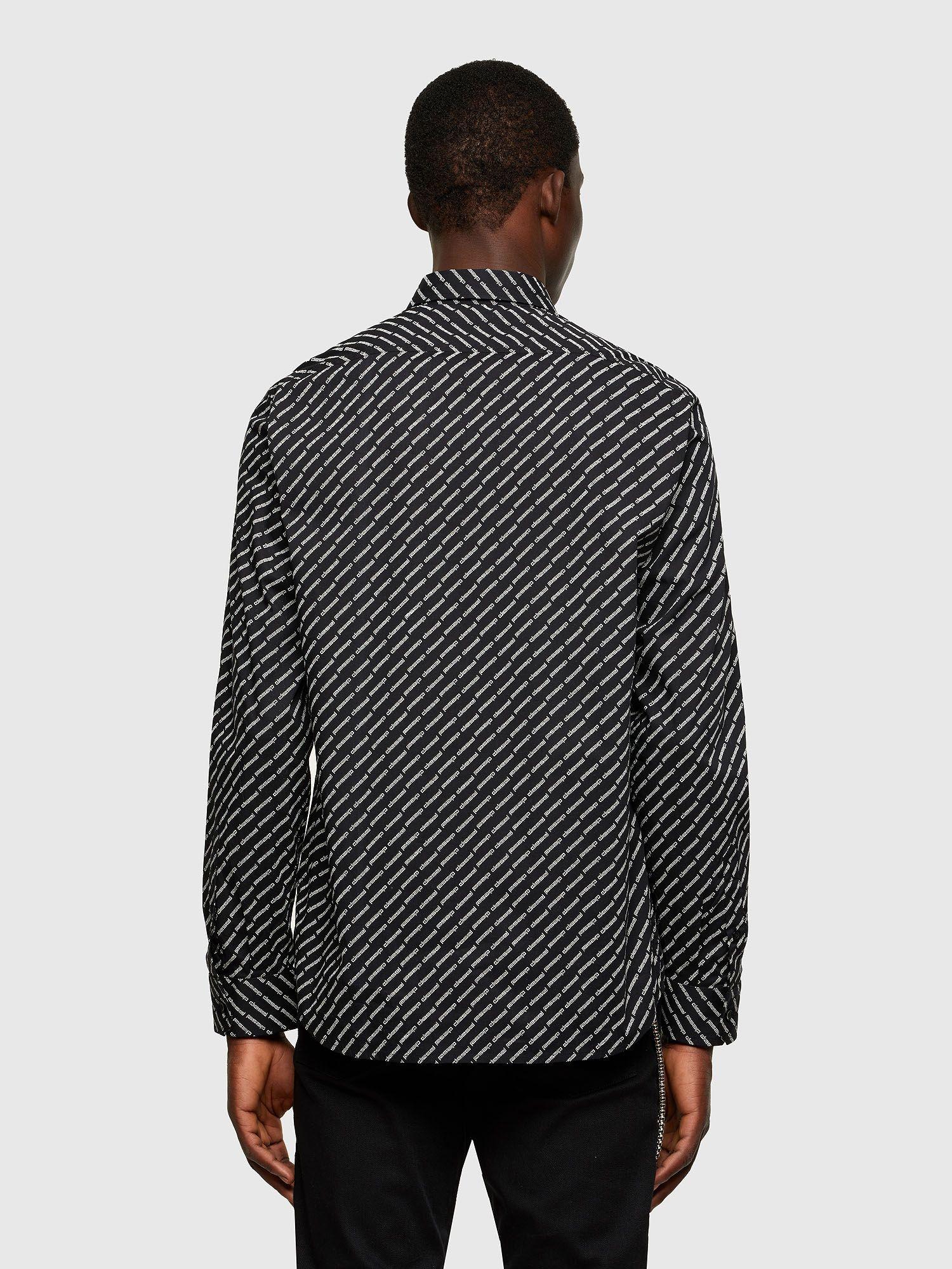Camisa S Riley Ka B Shirt 9Xxa Negro Diesel-1